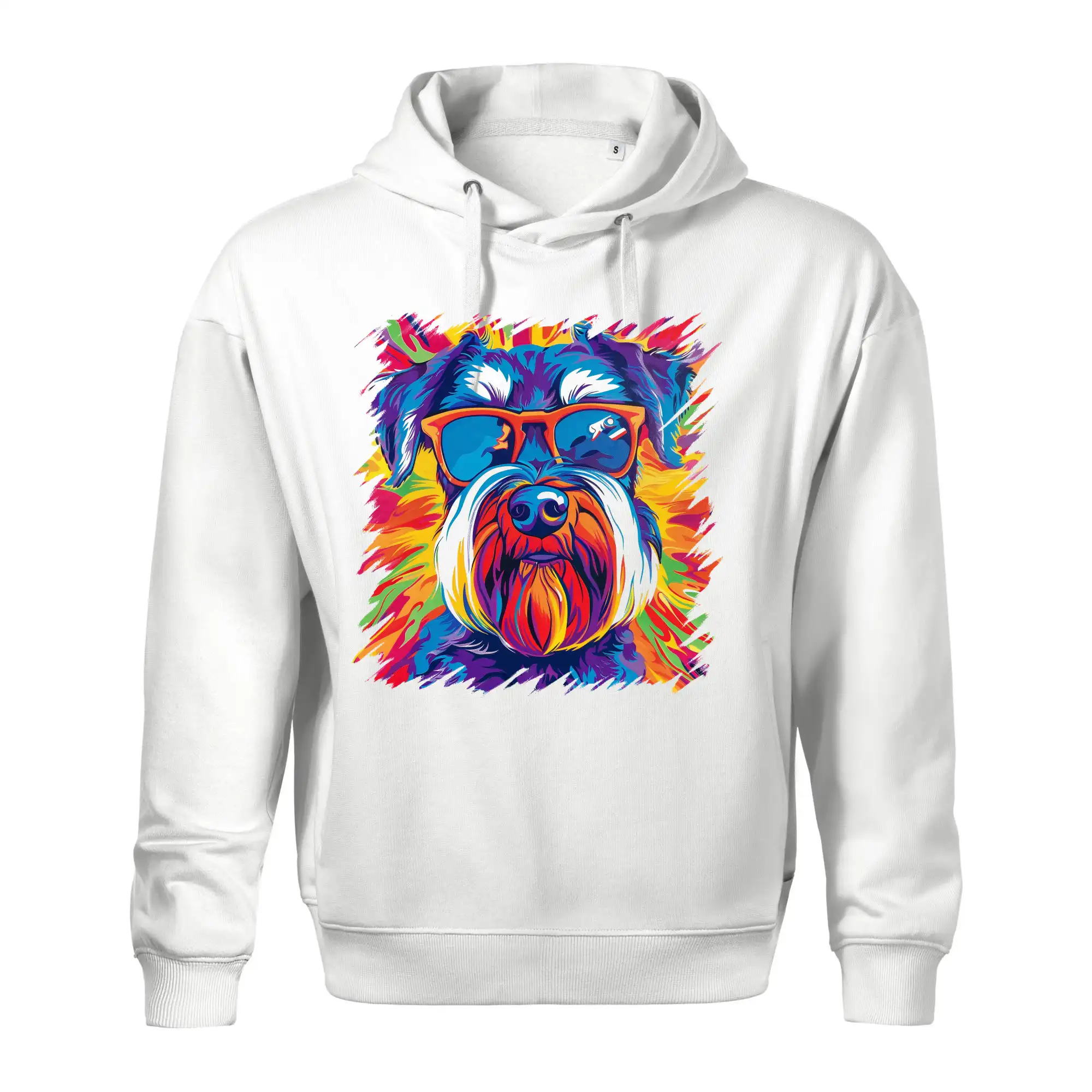 Knírač barevný styl 70s