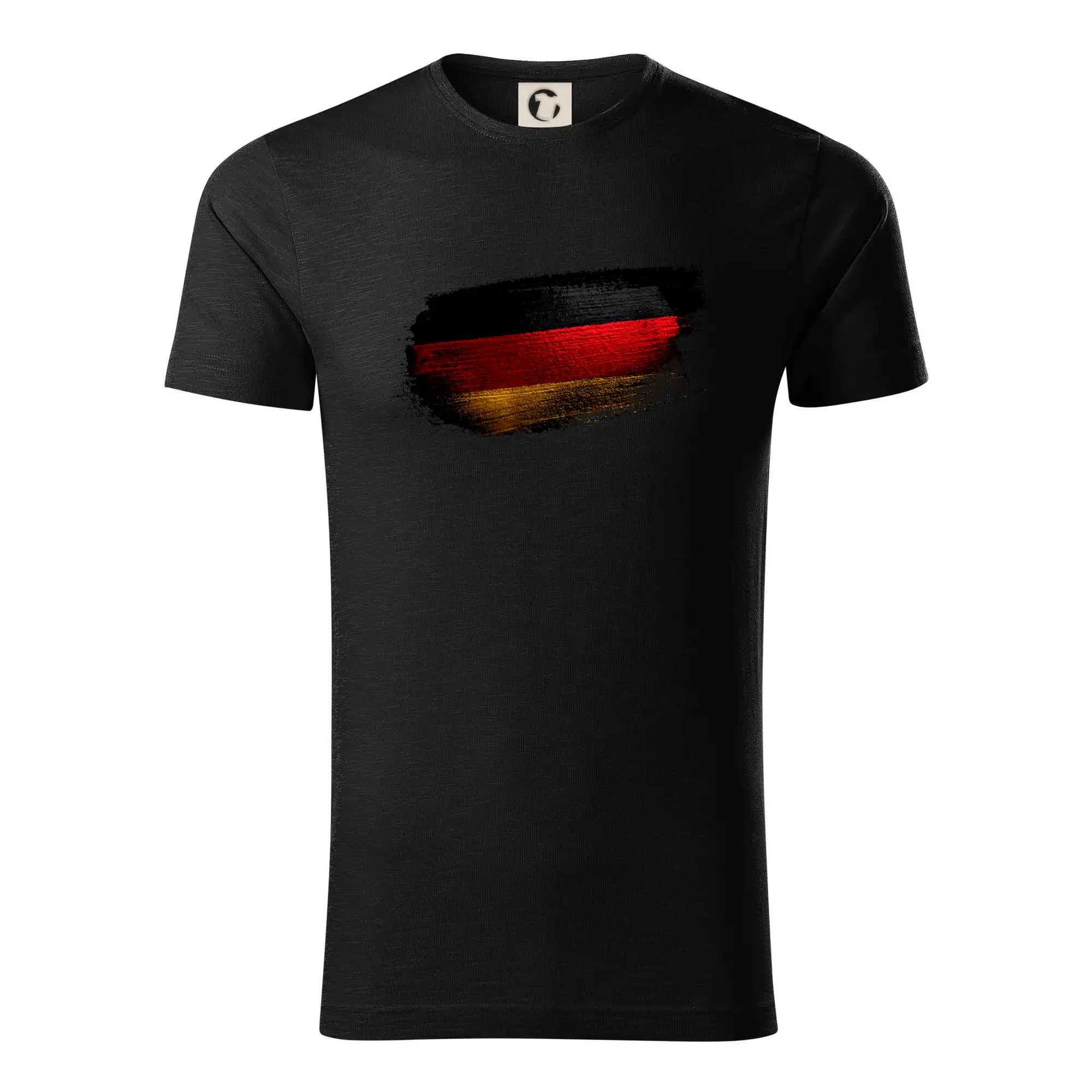 Německá vlajka okousaná
