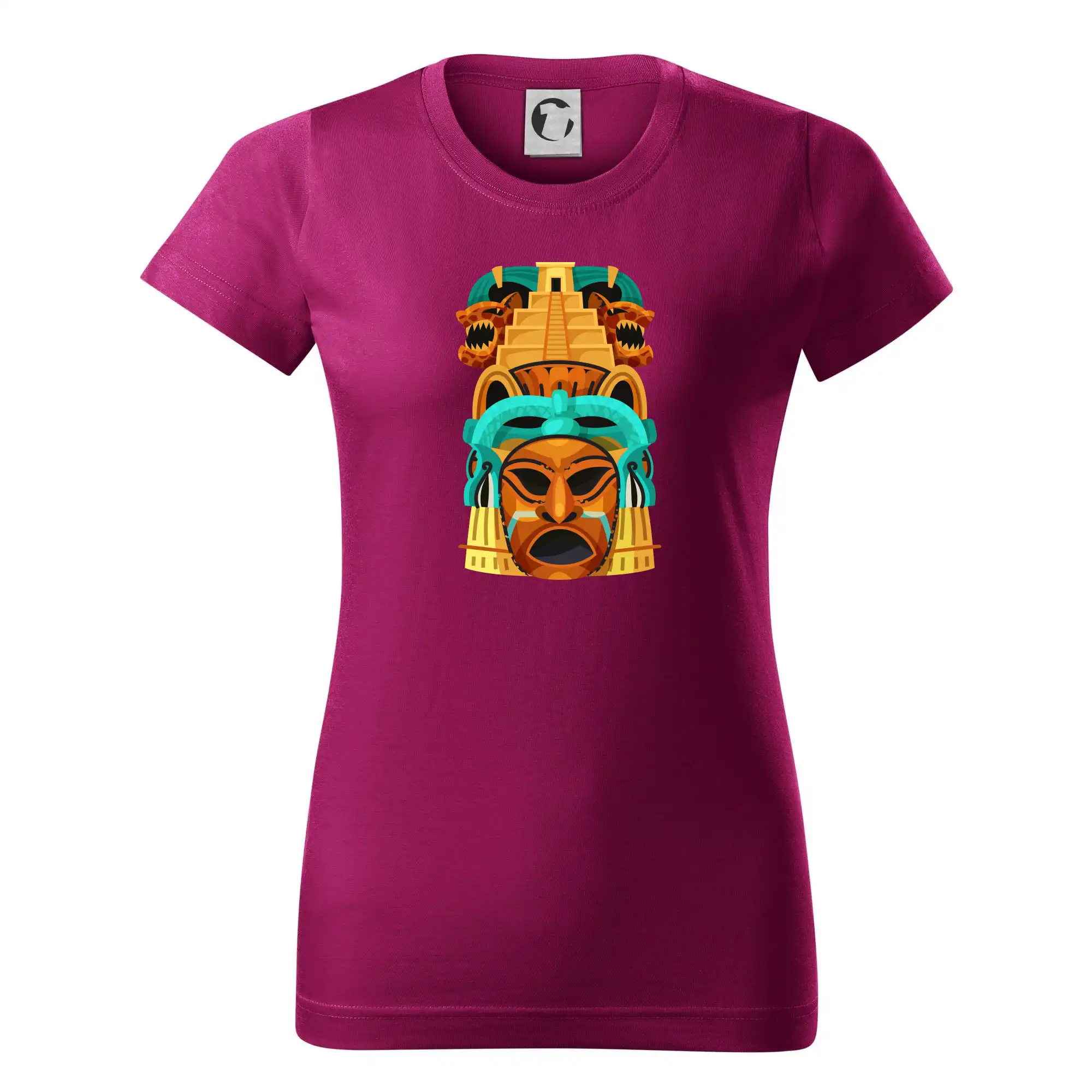 Mayové maska s pyramidou