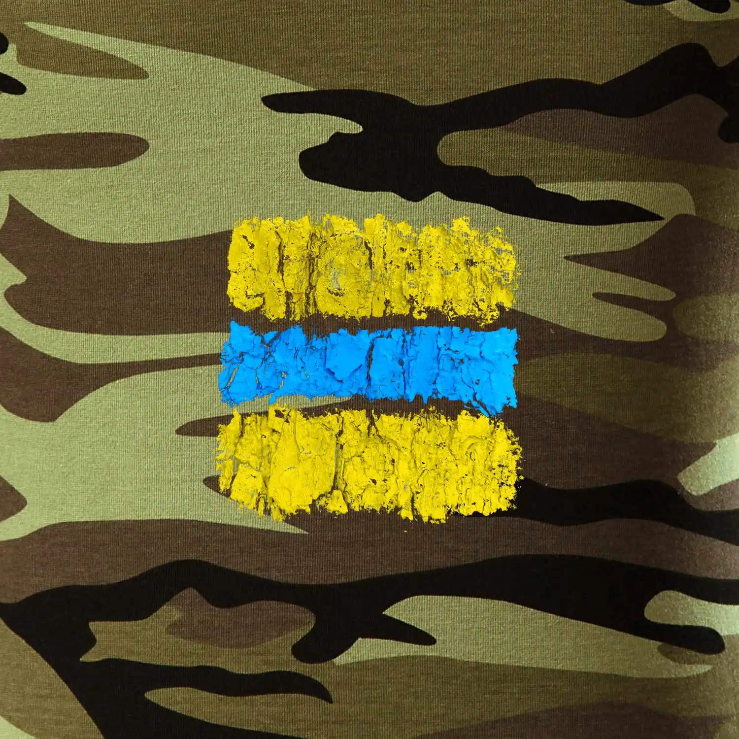 Turistická Cyklo značka - žluto modrá