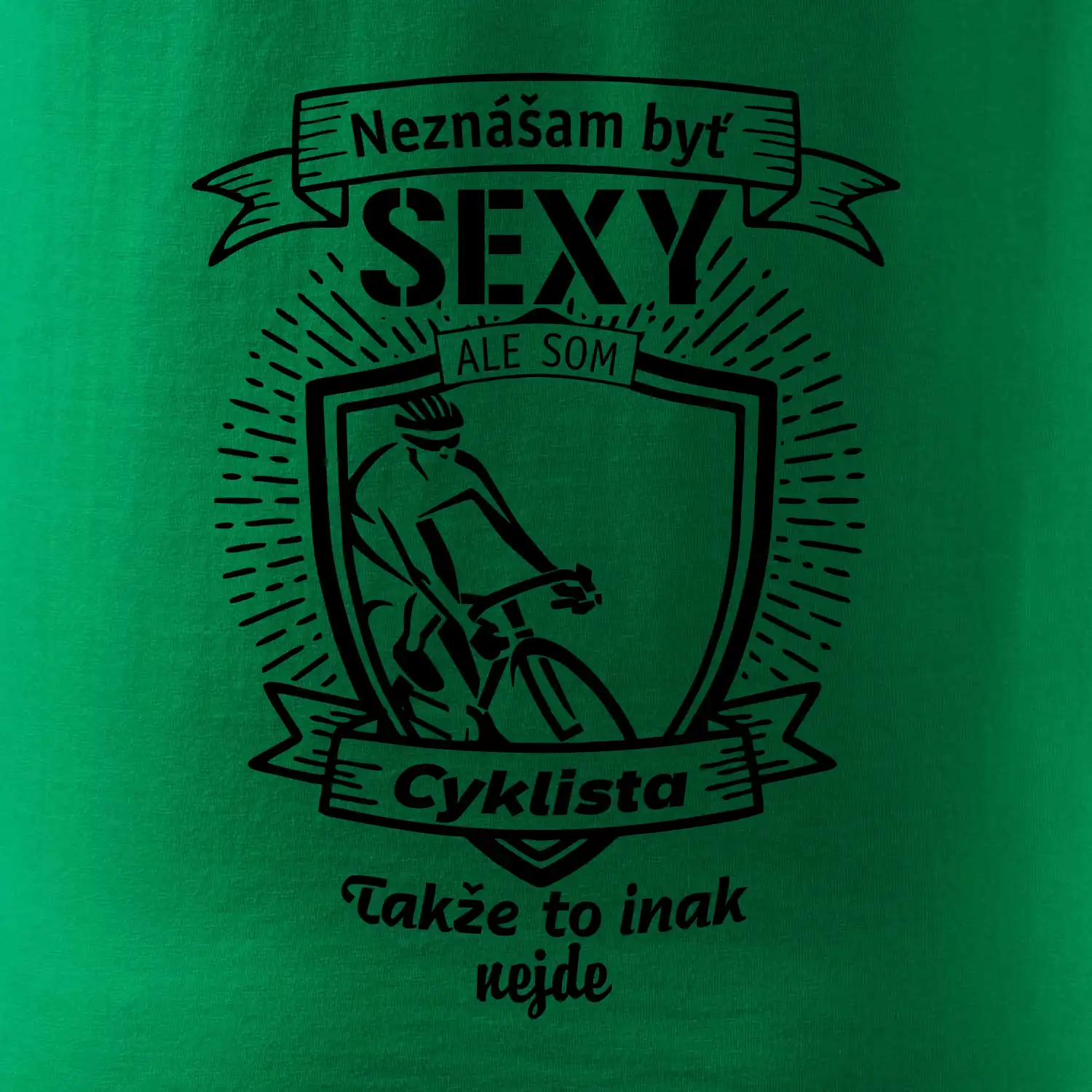 Neznášam byť sexy - Cyklista