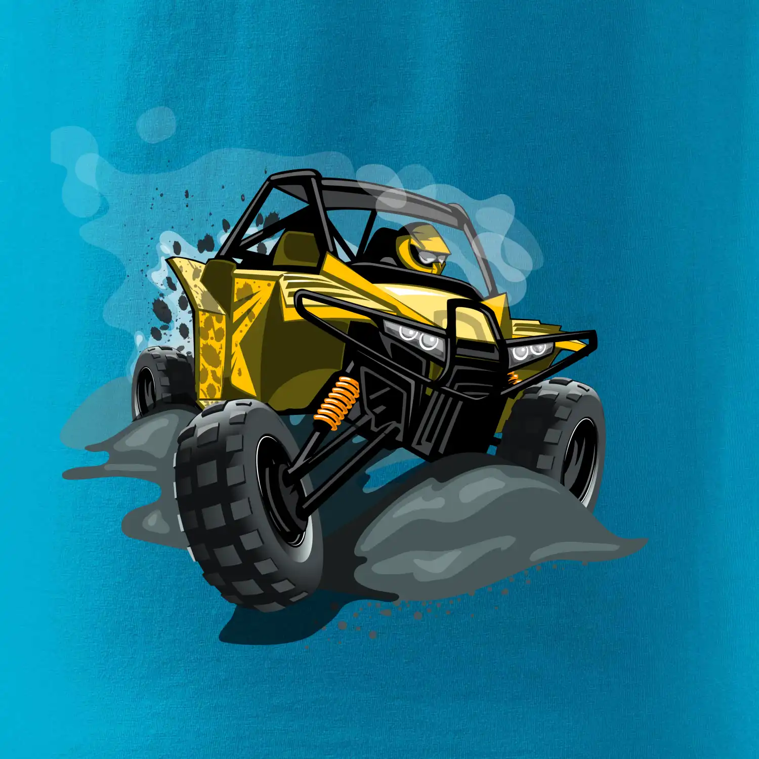 ATV bugina žlutá