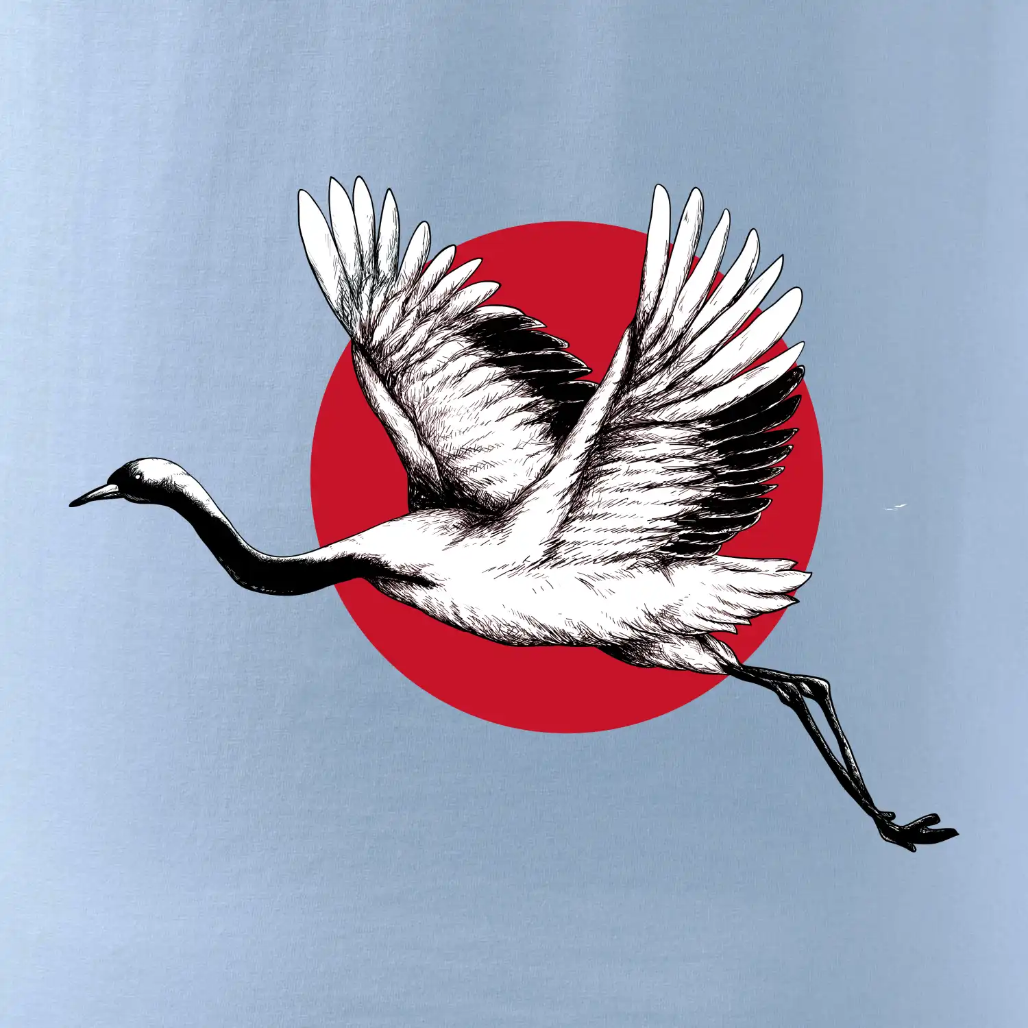 Japan culture - čáp