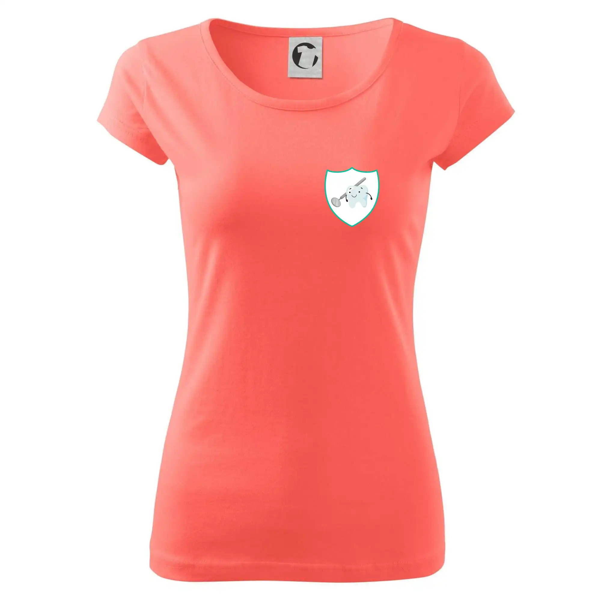 Zoubek na prsu - zrcátko