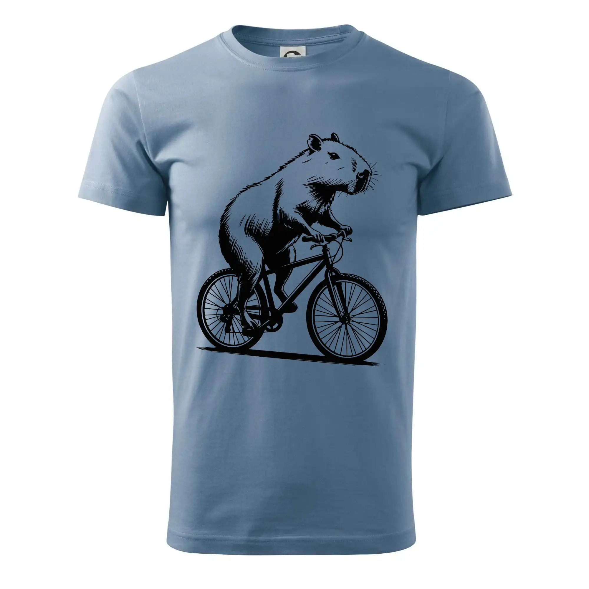 Kapybara na kole černá