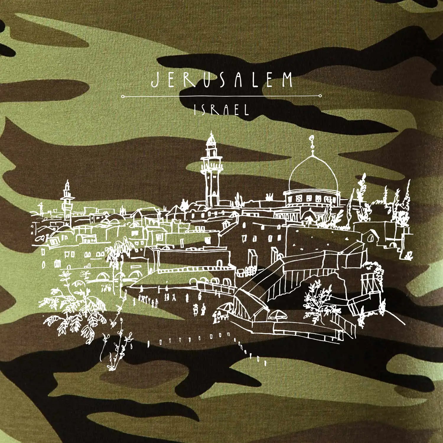 Kreslený Jeruzalém