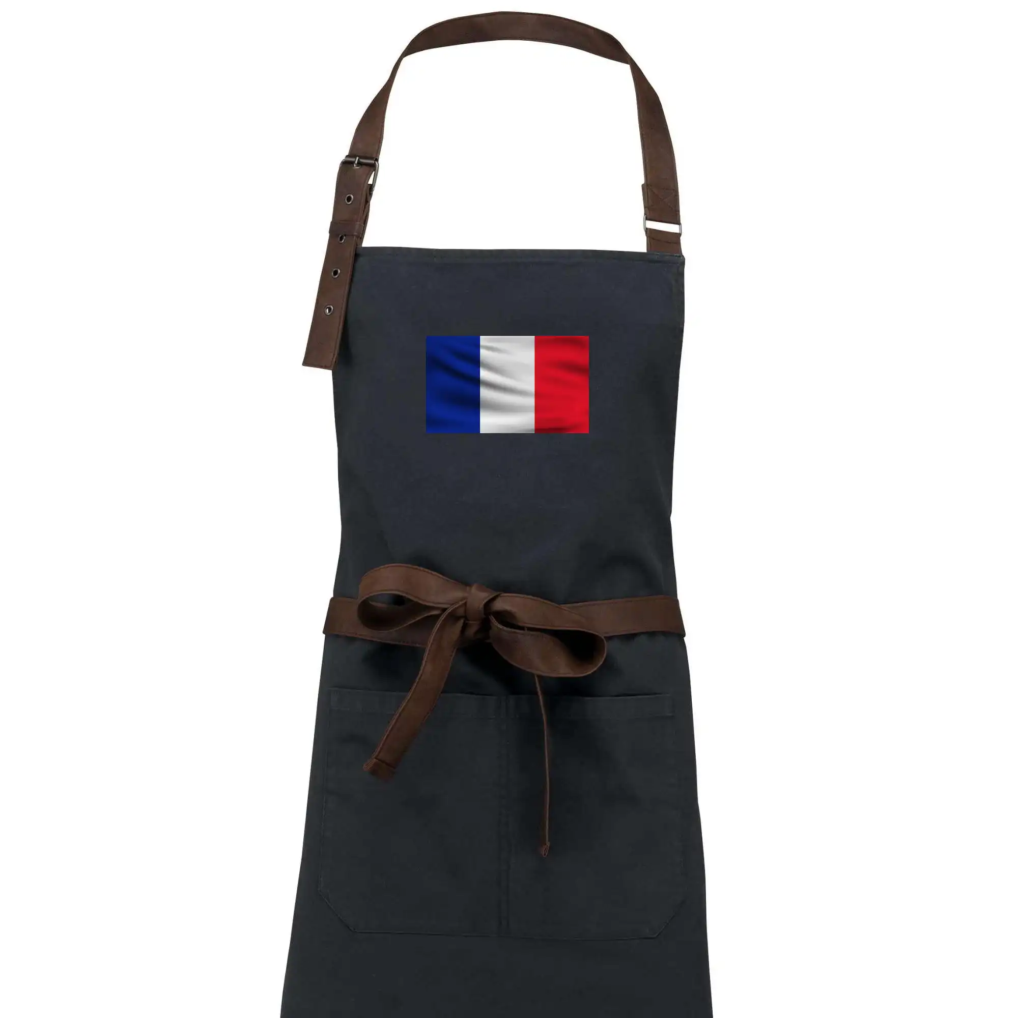 Tričká Francúzsko - Francúzska vlajka obdĺžnik - Zástera Vintage