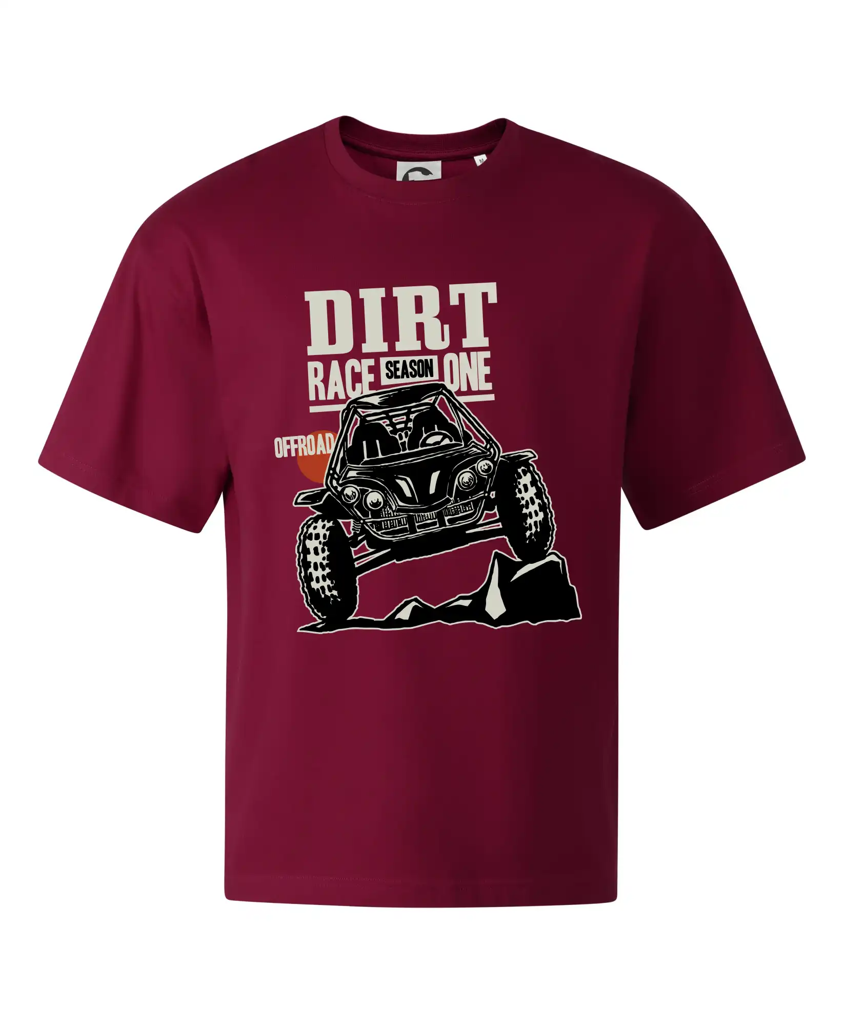 Auto tričká - Dirt race offroad - Stage unisex - OVERSIZE