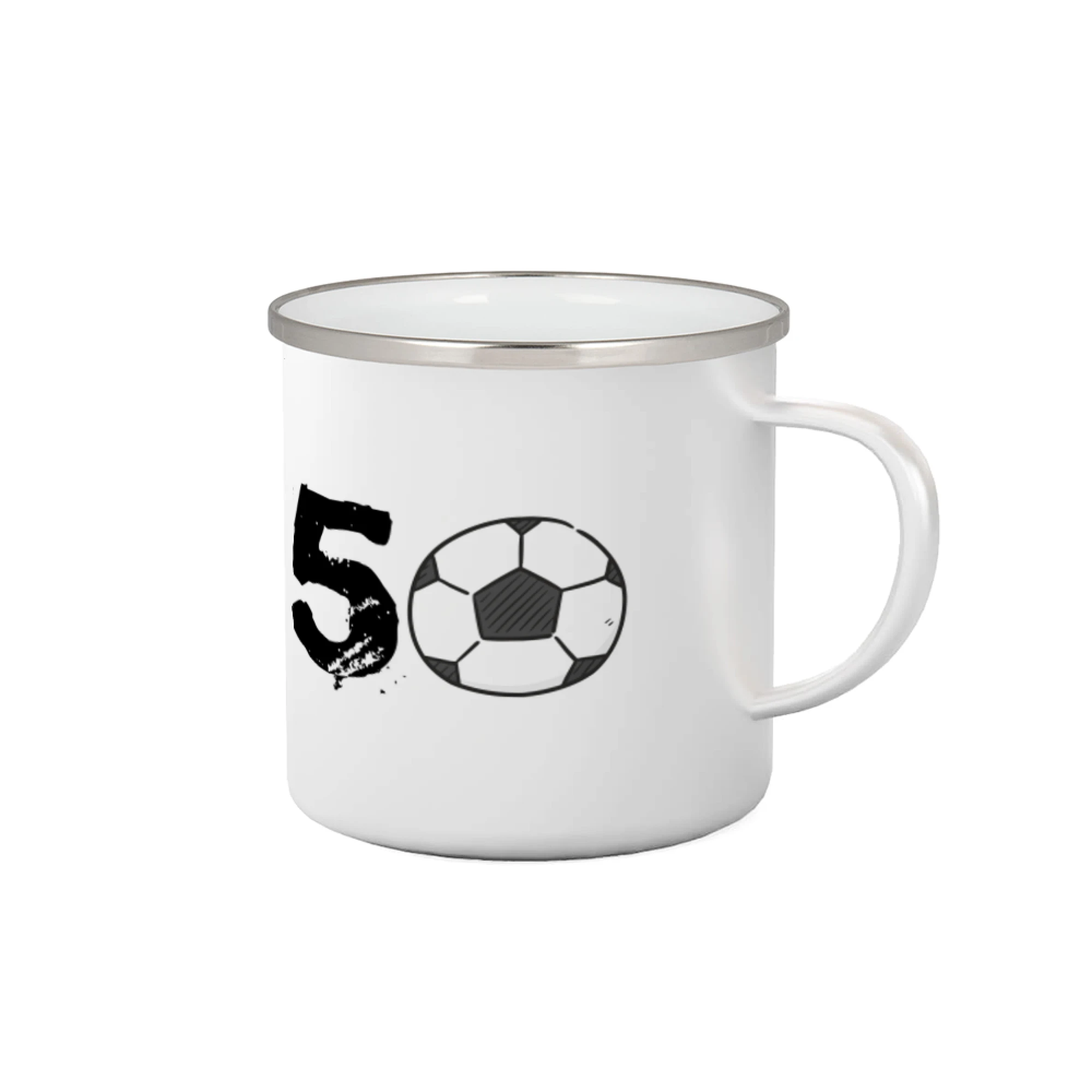 Tričká pre futbalistov - Futbal okrúhle narodeniny 50 - Plecháčik