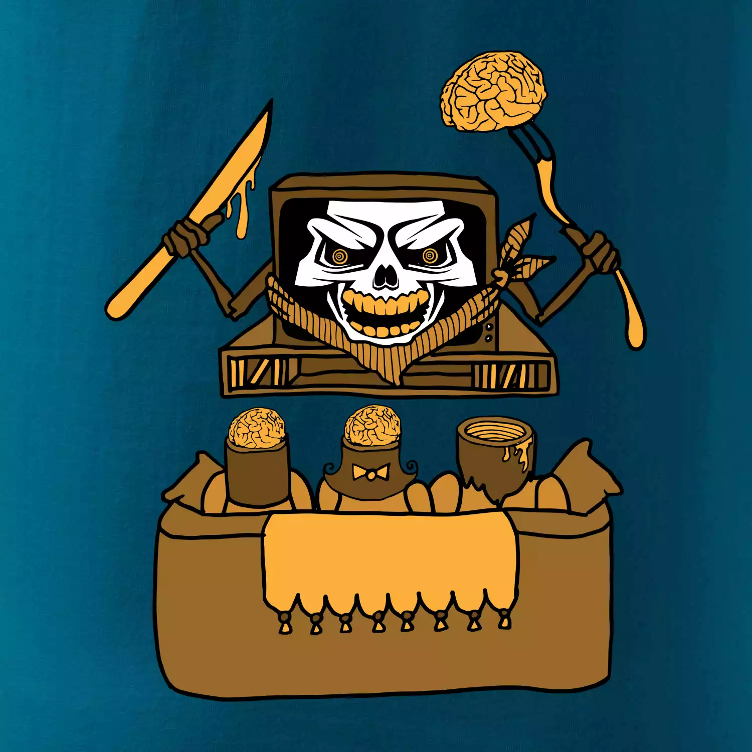 Mozkožrút - televízia (Pecka design) Mozkožrút - televízia (Pecka design)