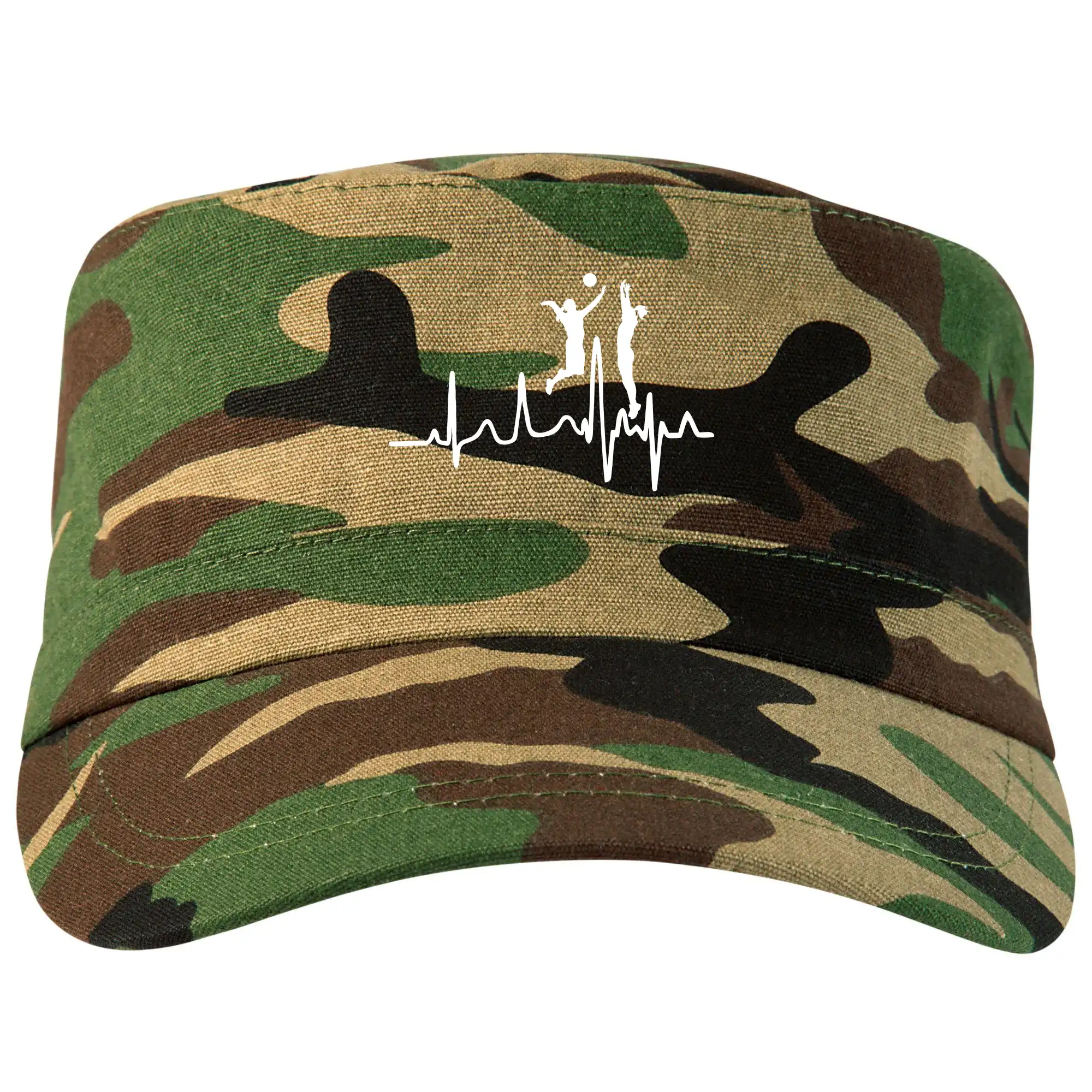 Trička na volejbal - EKG volejbalistky - Šiltovka CAMO
