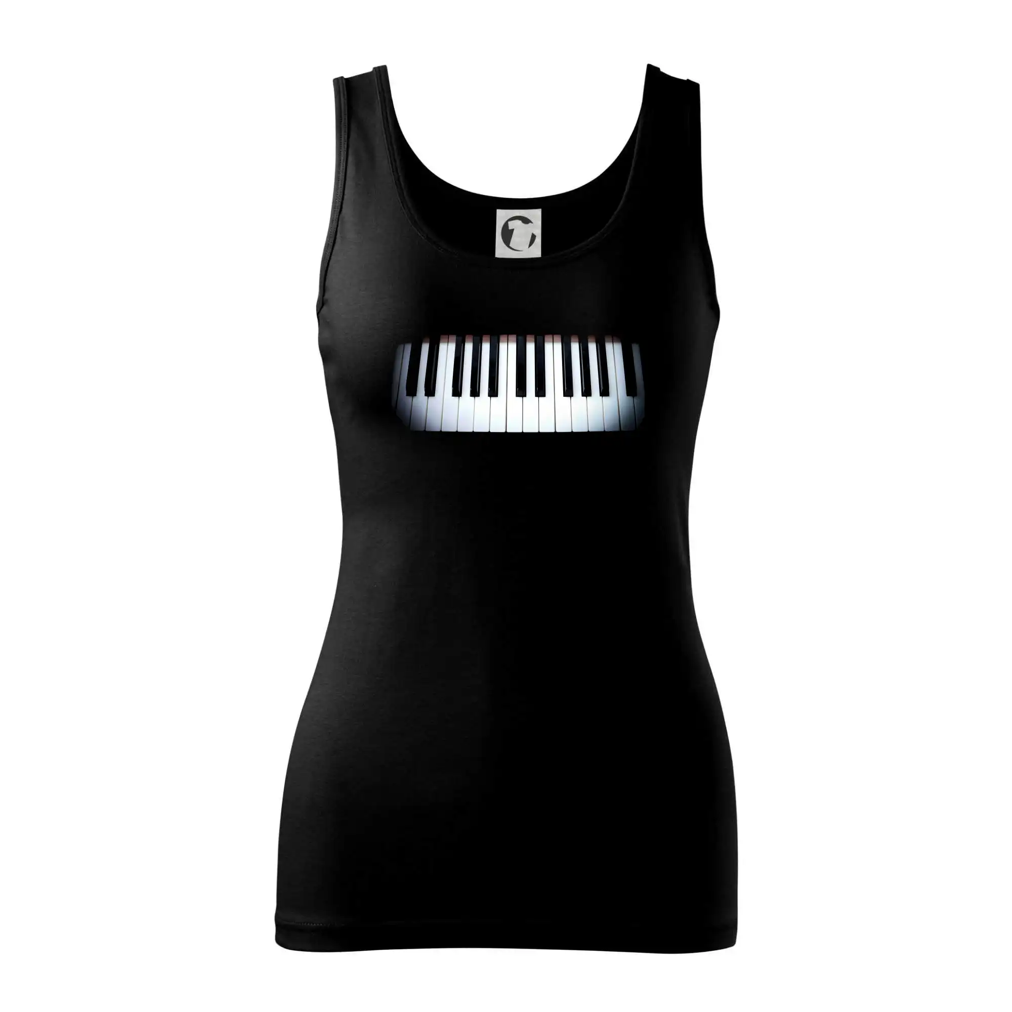 Piano v tme - Dámske tielko
