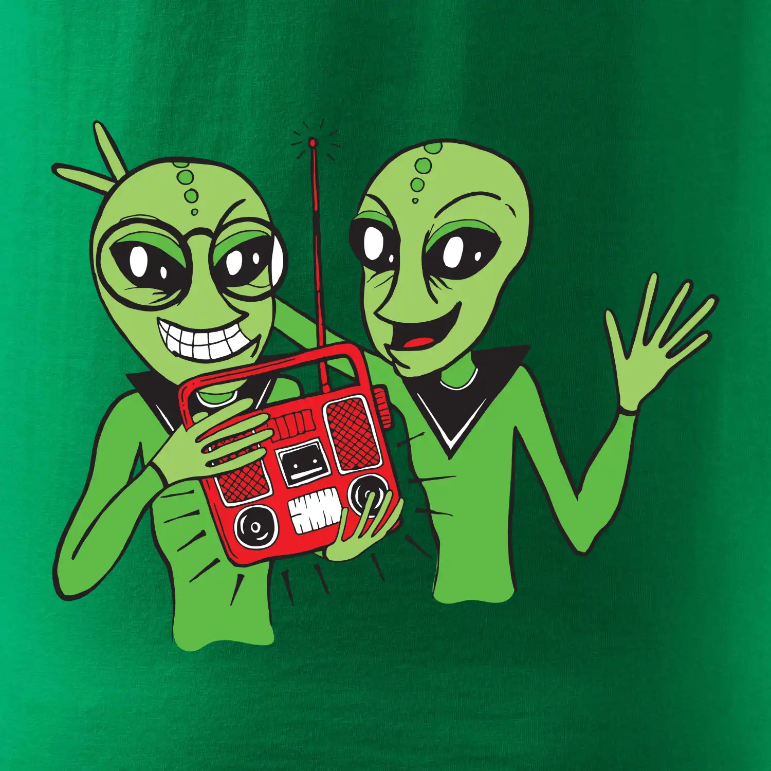 Ufo a rádio (Pecka design)