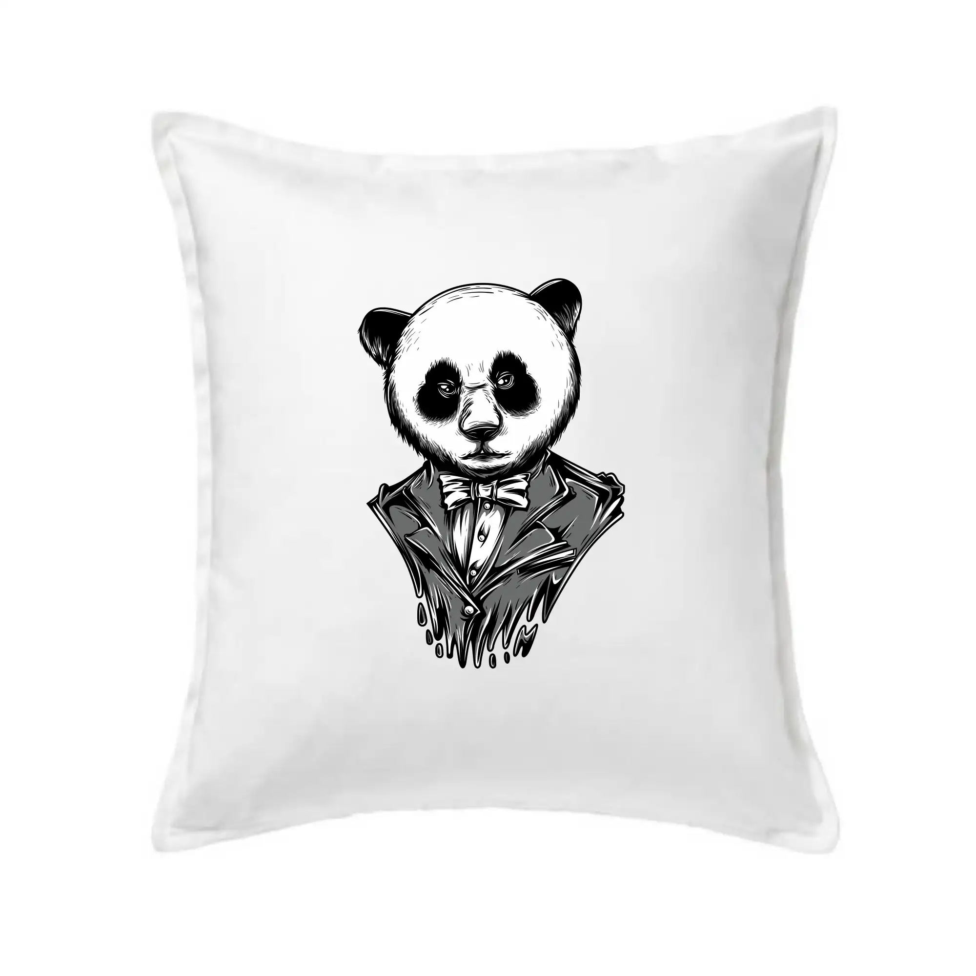 Grafické tričká - Panda gentleman - Vankúš 50x50
