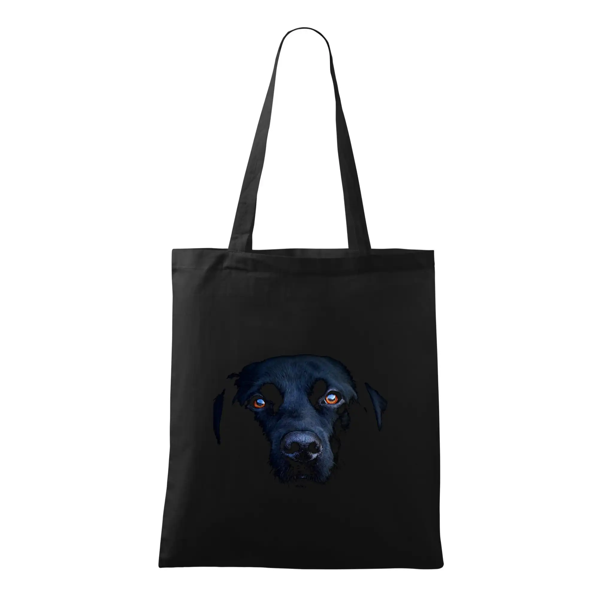 Labrador - Čierny Labrador fotka - Taška bavlnená