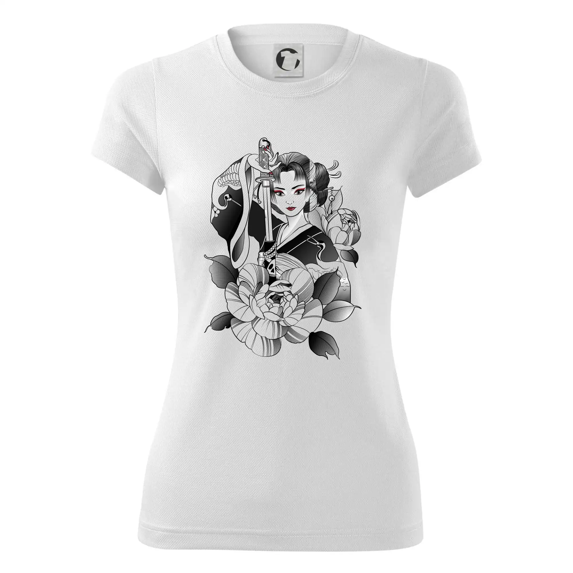 Japonsko - žena s mečem