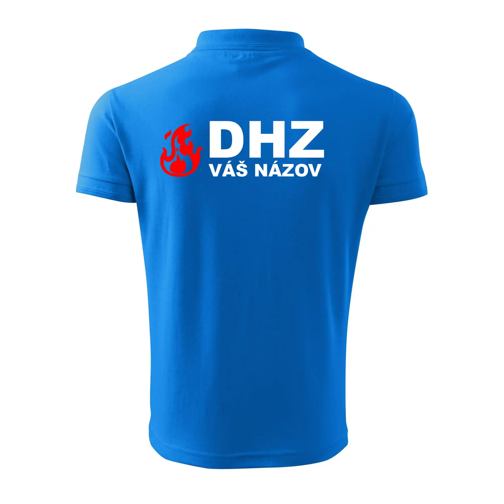 DHZ (oheň, firesport, názov sboru - vlastný nápis)