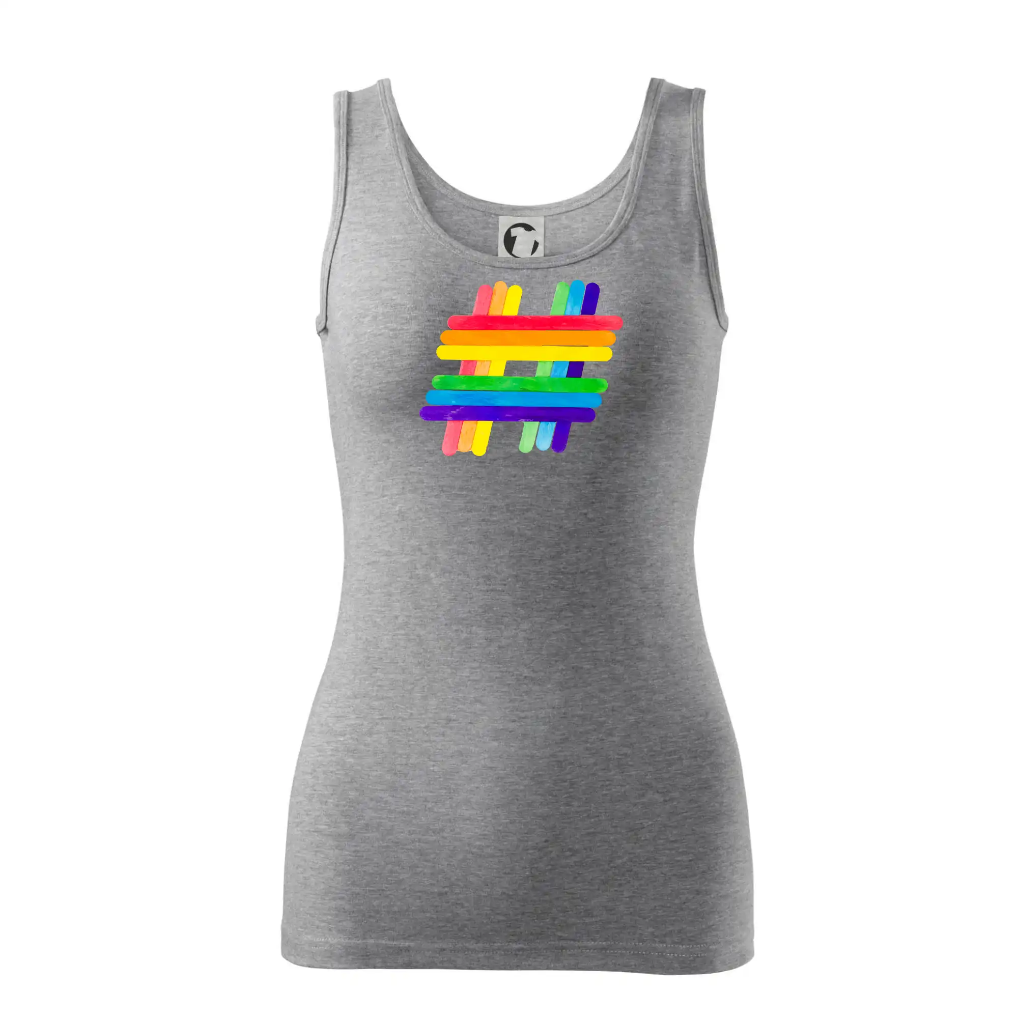 Tričká pre LGBT a Queer komunitu - LGBT hashtag - Dámske tielko