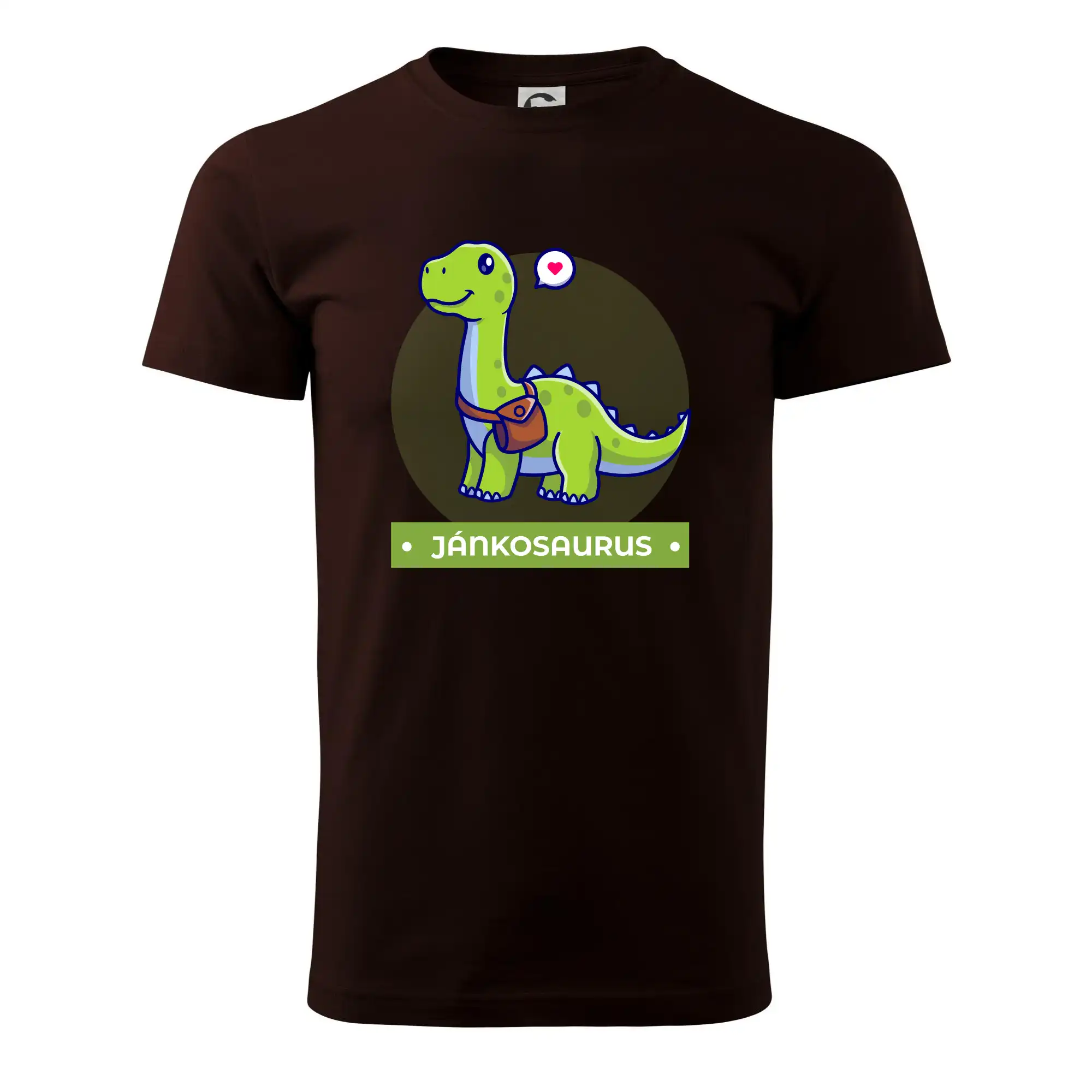 Detské tričká, mikiny a body s originálnymi potlačami | Veselé motívy pre chlapcov aj dievčatá - Dinosaurie mená - zelený dinosaurus - Pánske tričko nižšej gramáže