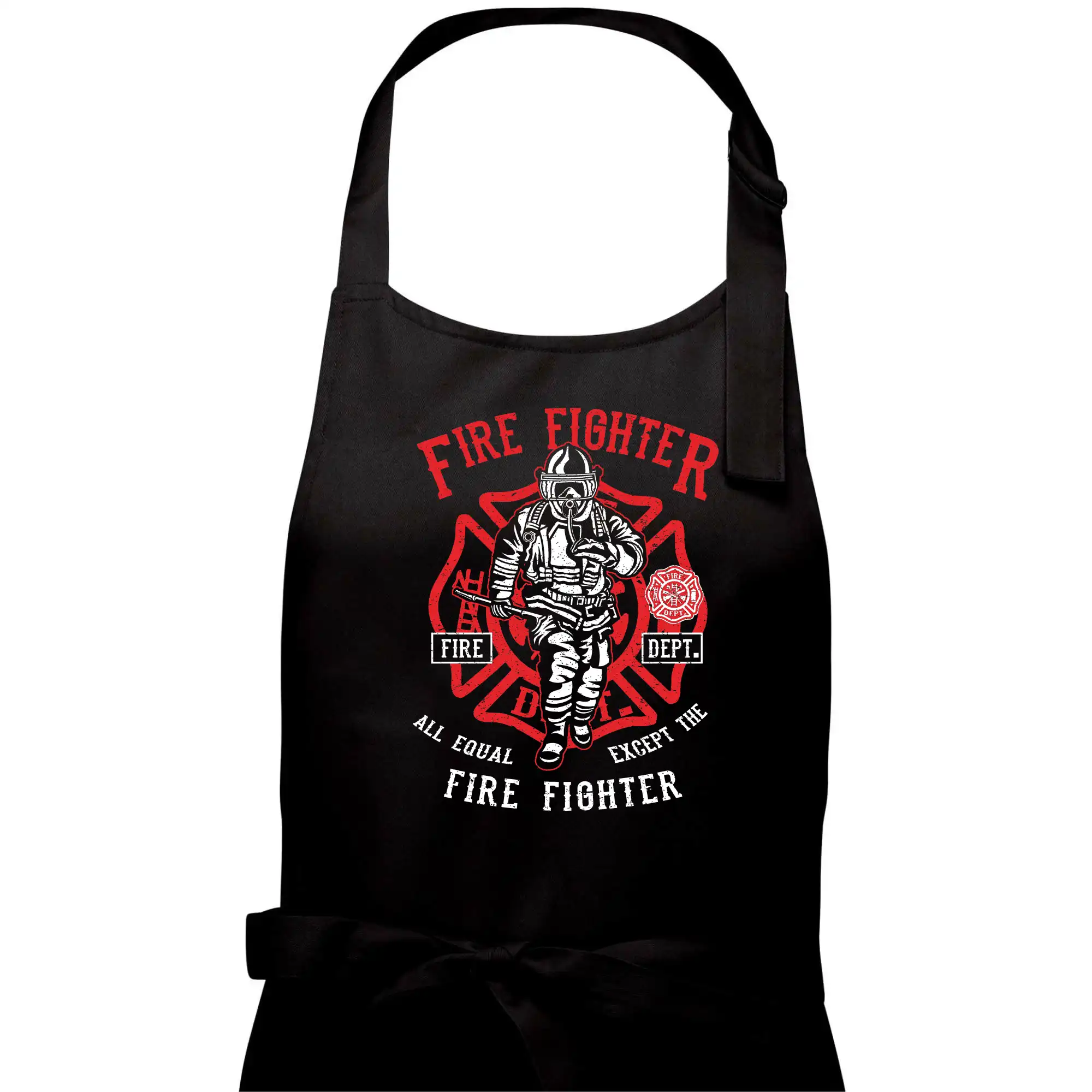Originálne tričká pre hasičov - Fire Fighter - Dámska zástera na varenie