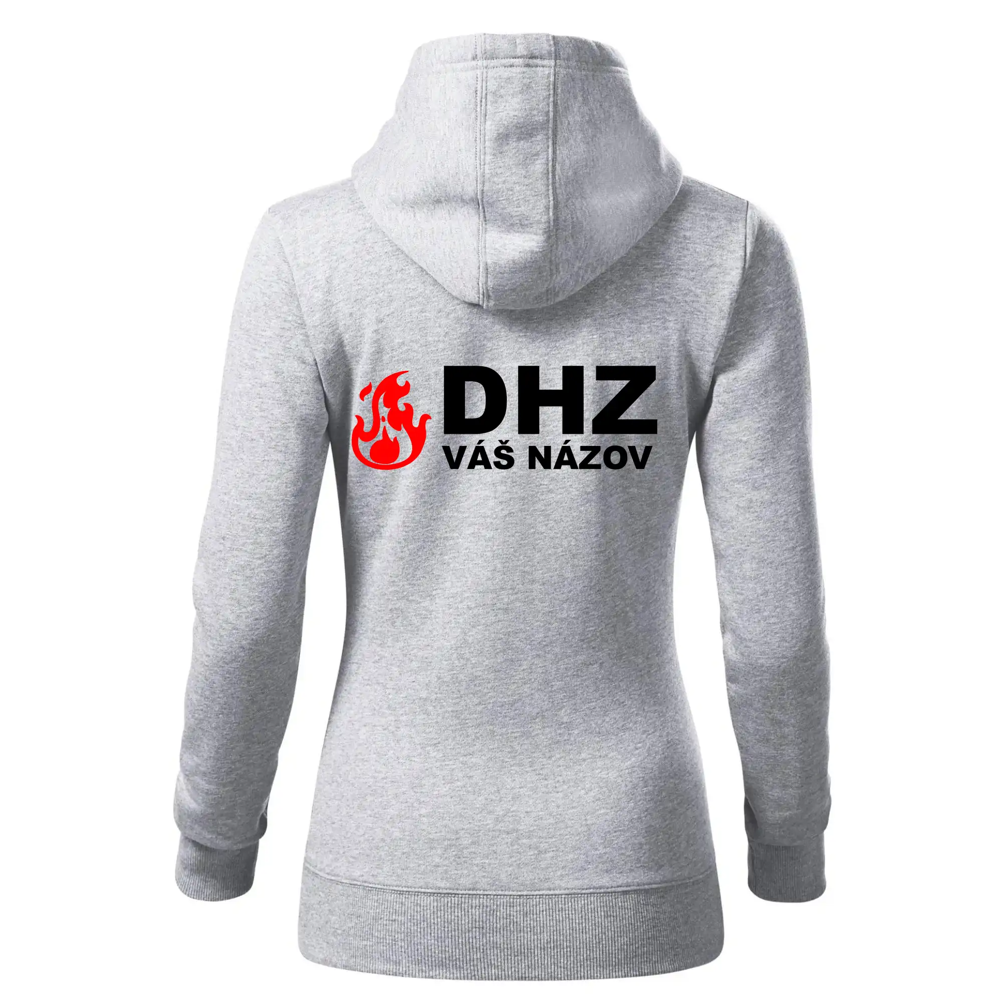 DHZ (oheň, firesport, názov sboru - vlastný nápis)