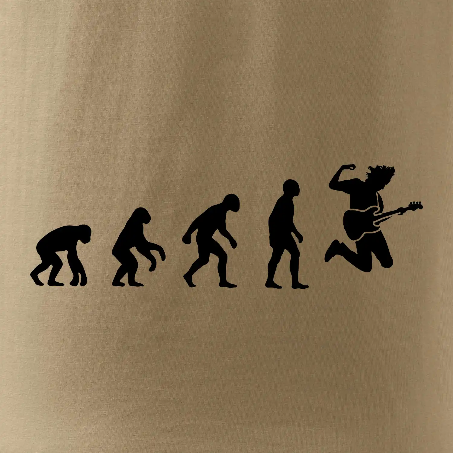 Evoluce kytarista - výskok