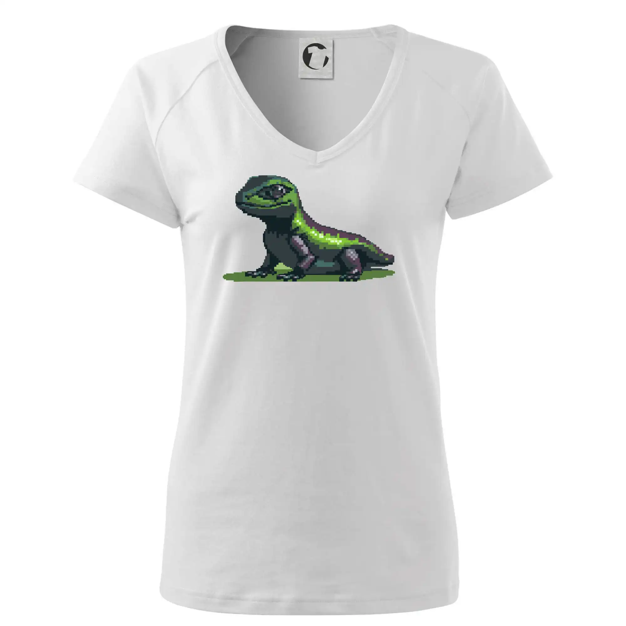 Tričká so zvieratami - Leguán pixel - Tričko dámske Dream