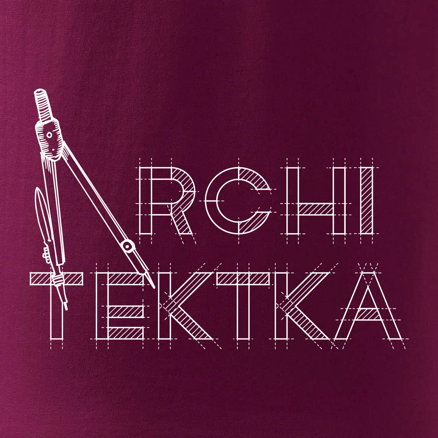 Architektka - výkres