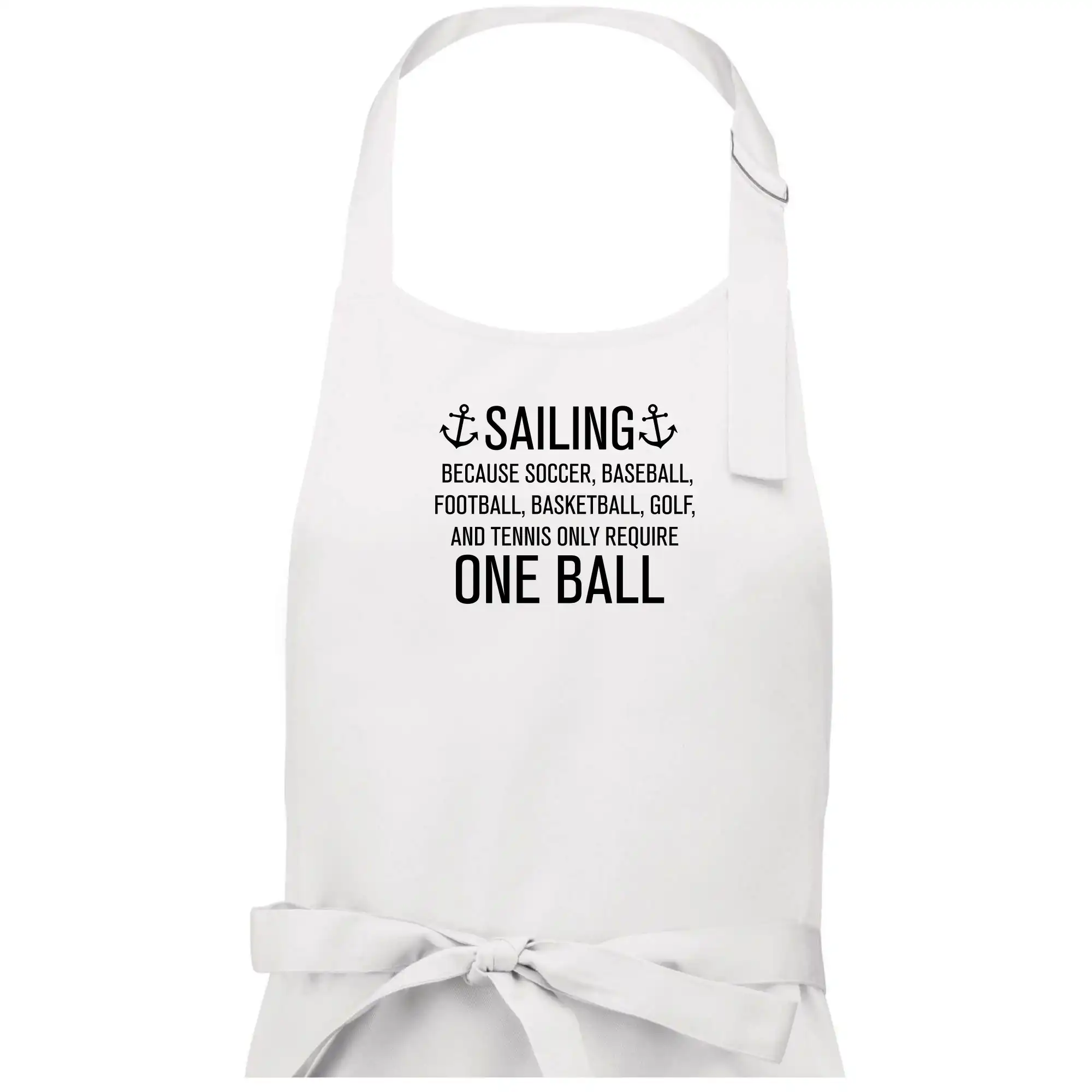 Sailing beacause one ball