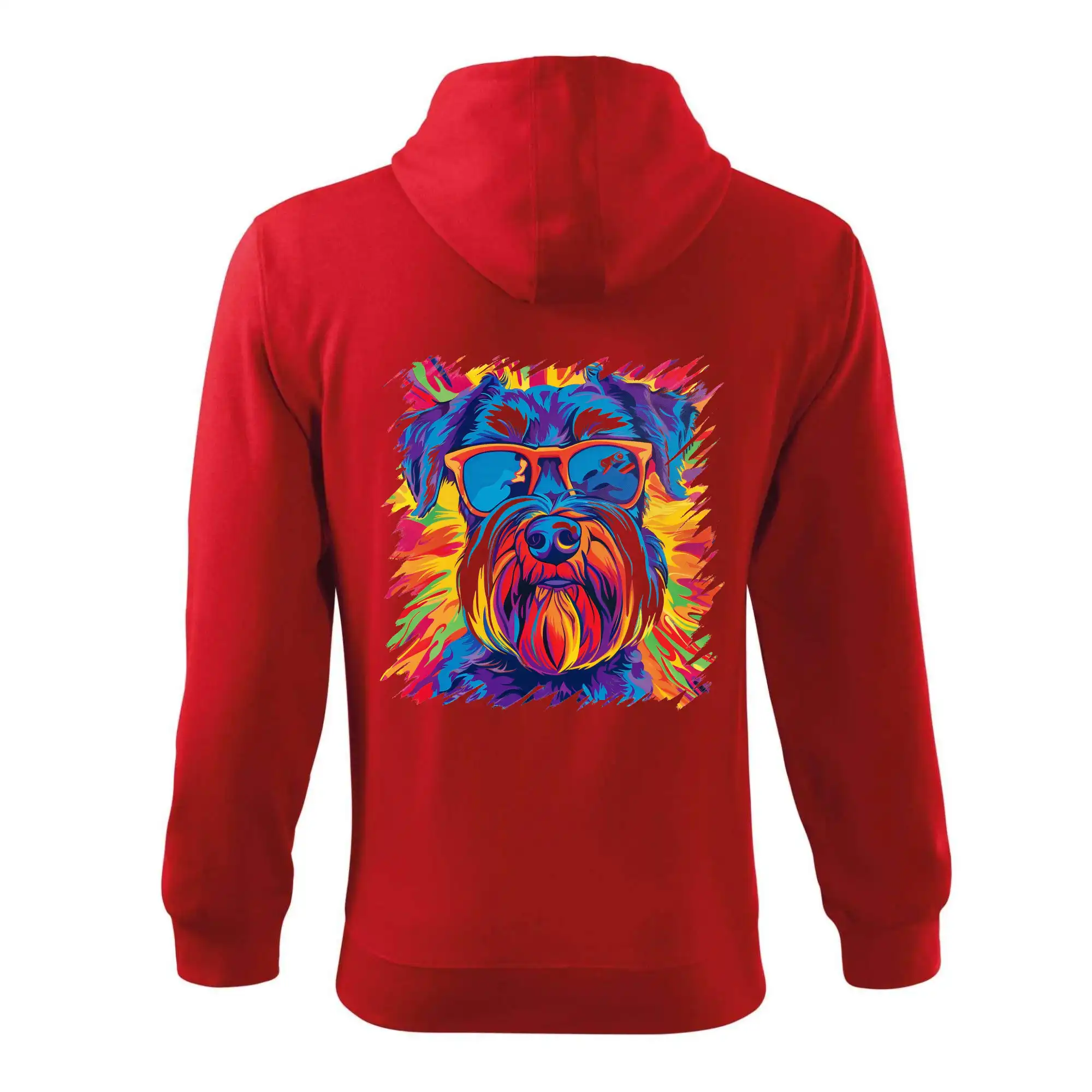 Knírač barevný styl 70s