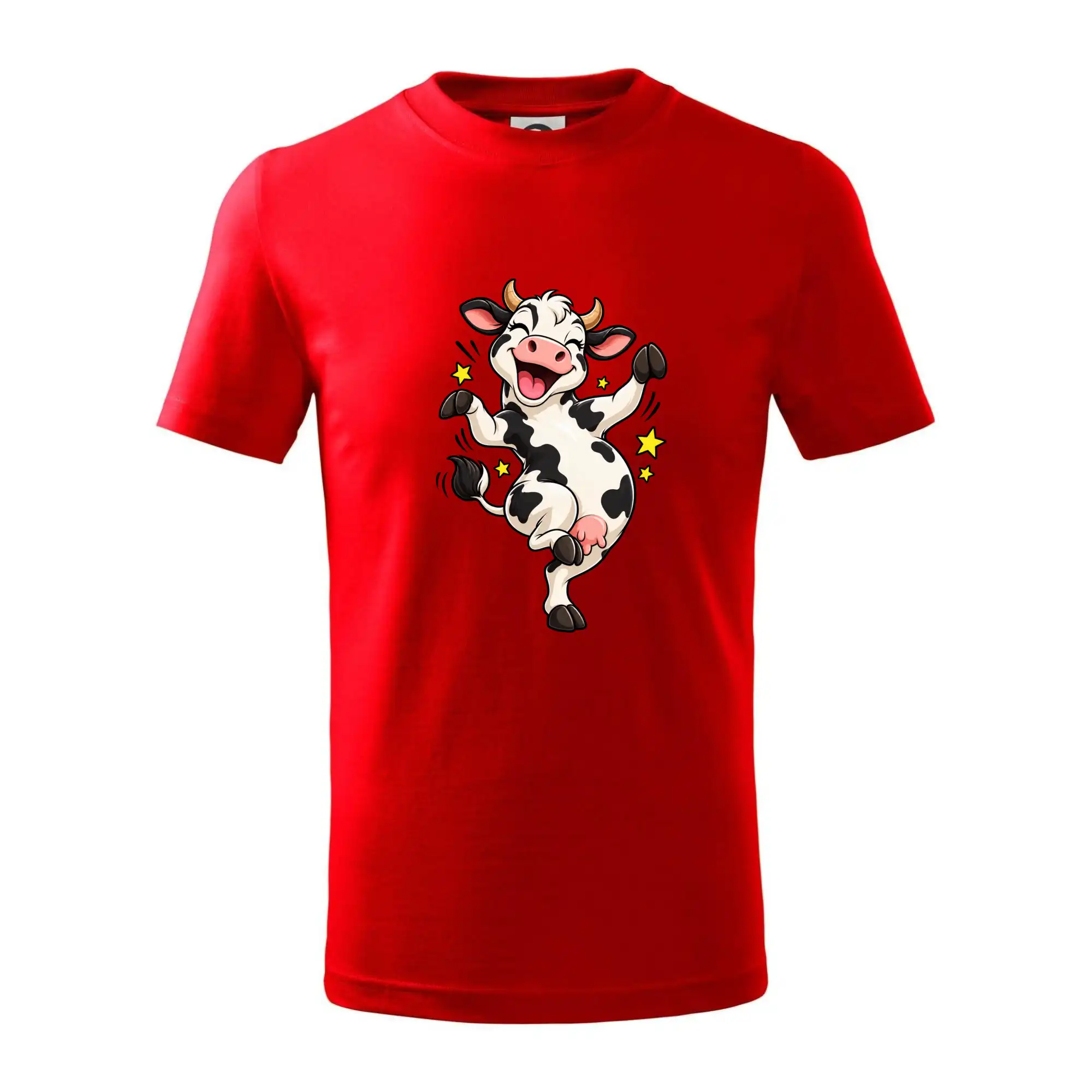 Veselá tančící kráva