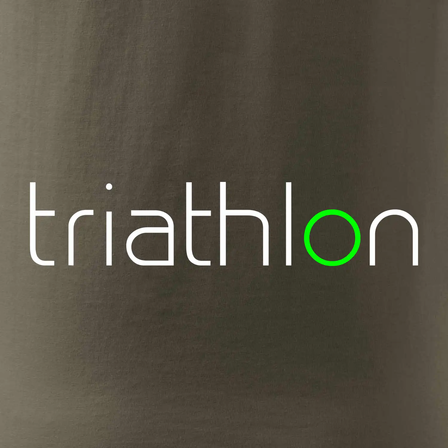 Triathlon nápis