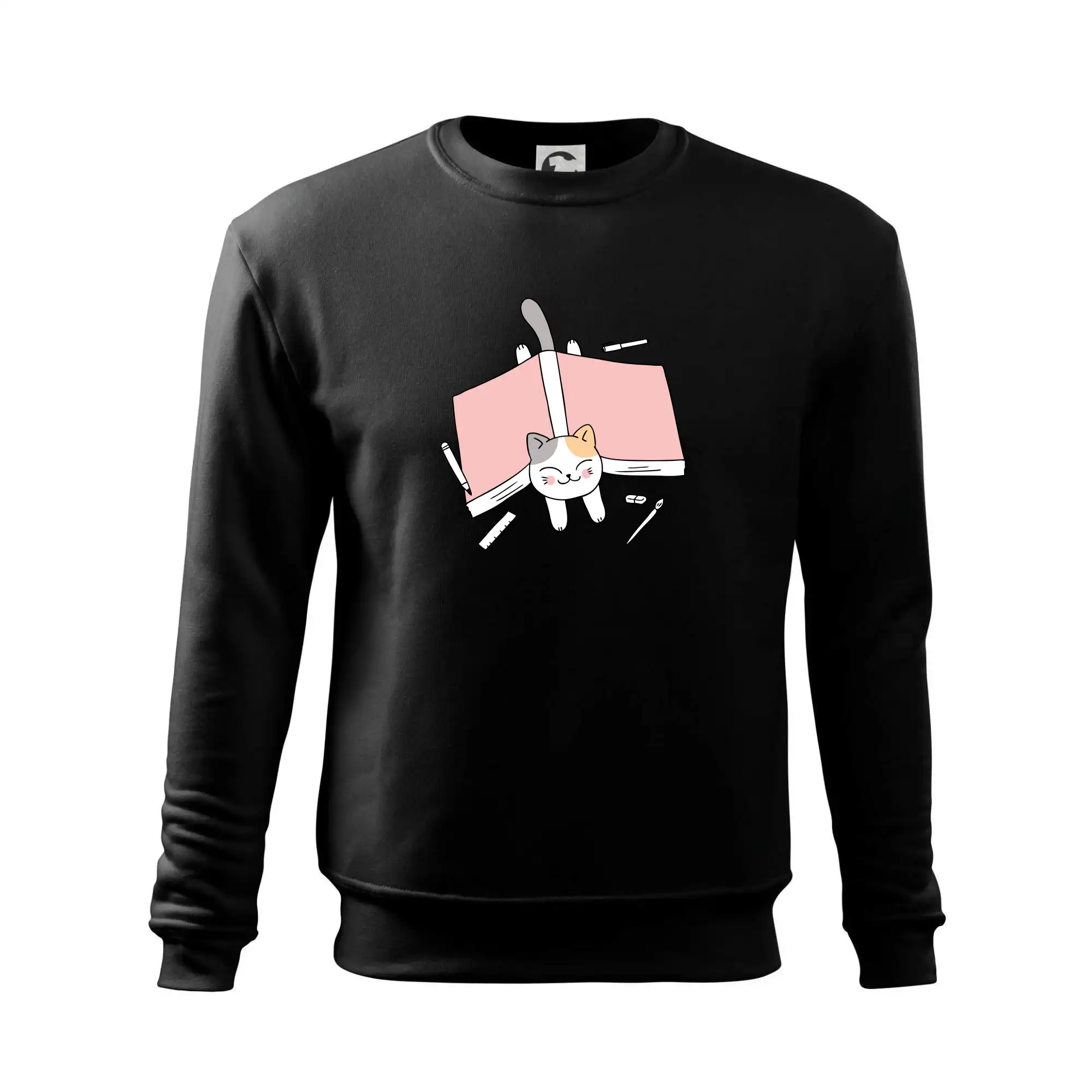 Učení na státnice kočka