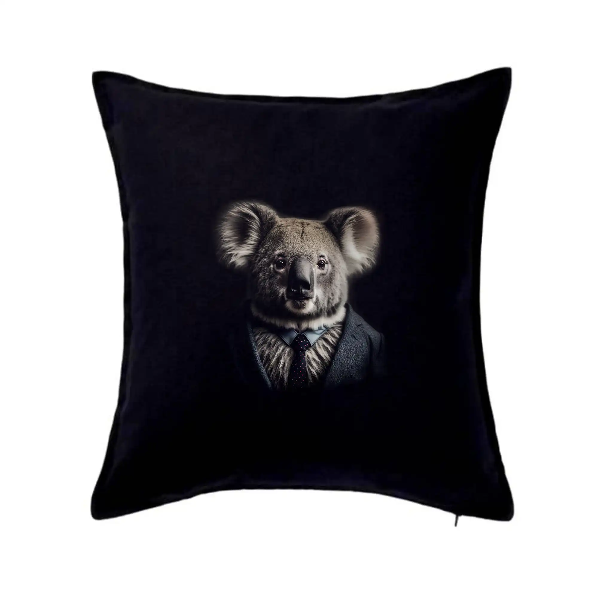 Tričká so zvieratami - Koala v obleku - Vankúš 50x50