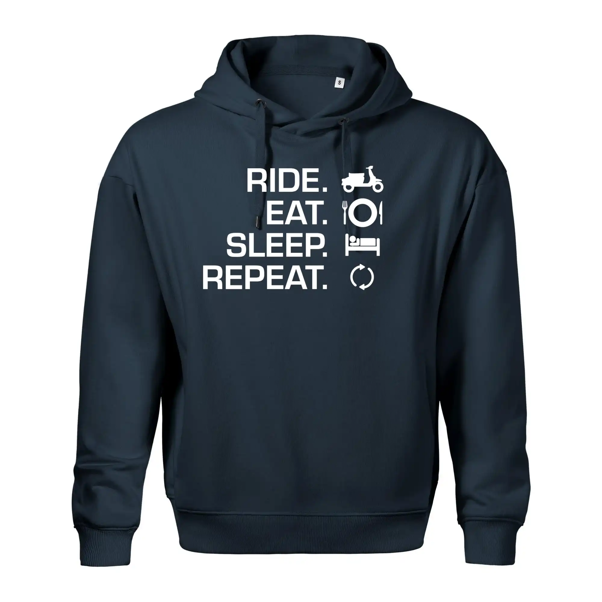 Ride Eat Sleep Repeat moto skútr