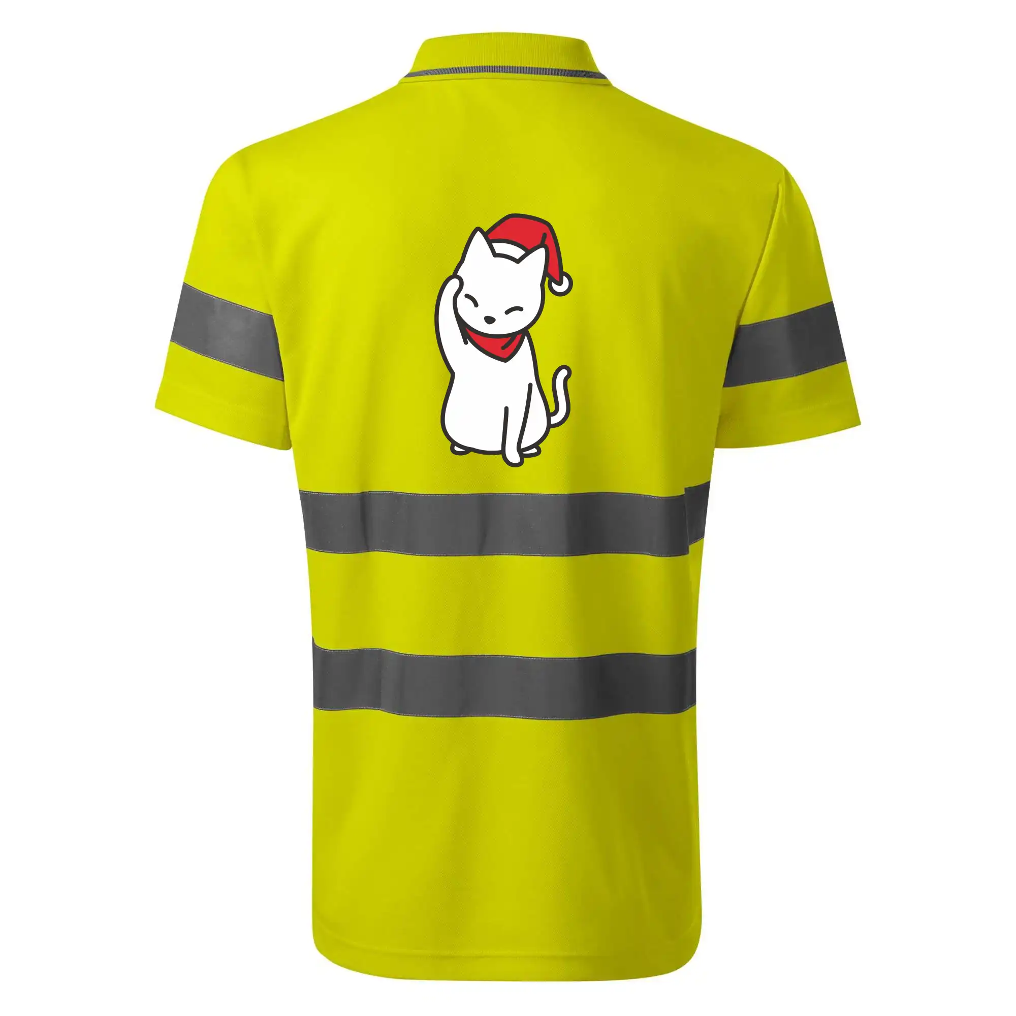 Vánoční kočka mávající