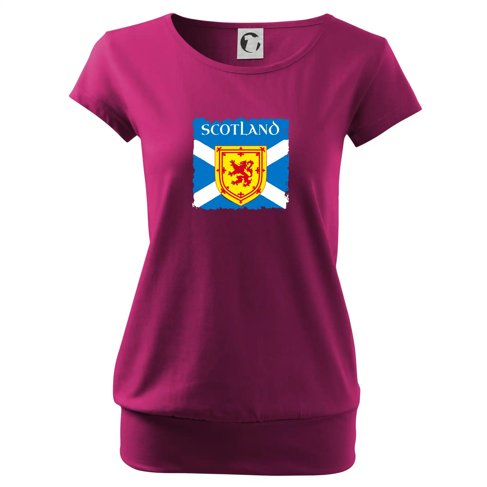 Skotská vlajka s erbem lva