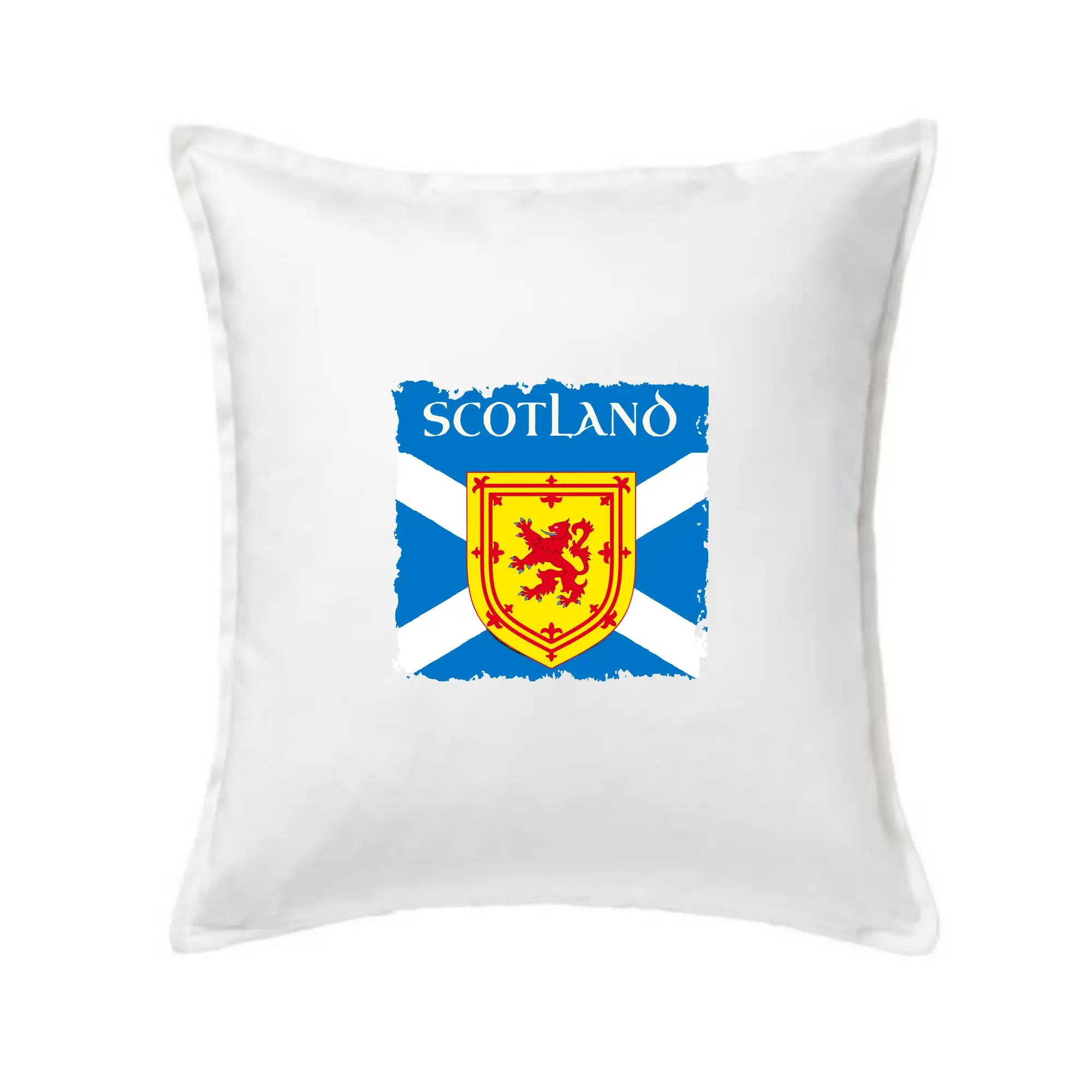 Skotská vlajka s erbem lva