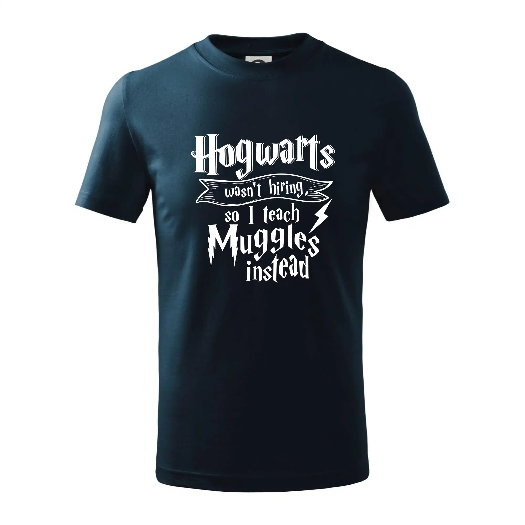 Filmové tričká - Harry - Hogwarts wasn’t hiring, so I teach Muggles instead - Tričko detské bavlnené