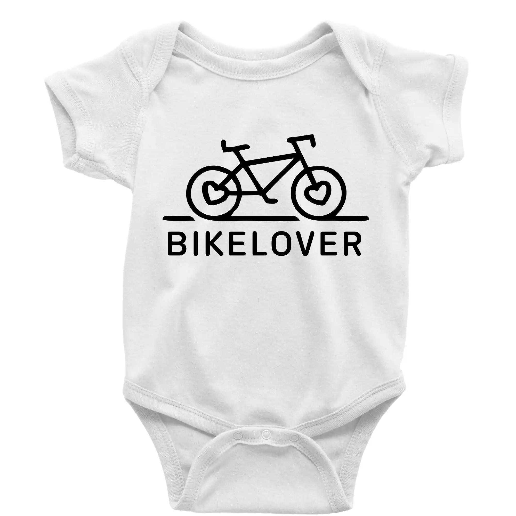 Tričko ako darček pre cyklistu - Bike lover - Body dojčenské s krátkym rukávom