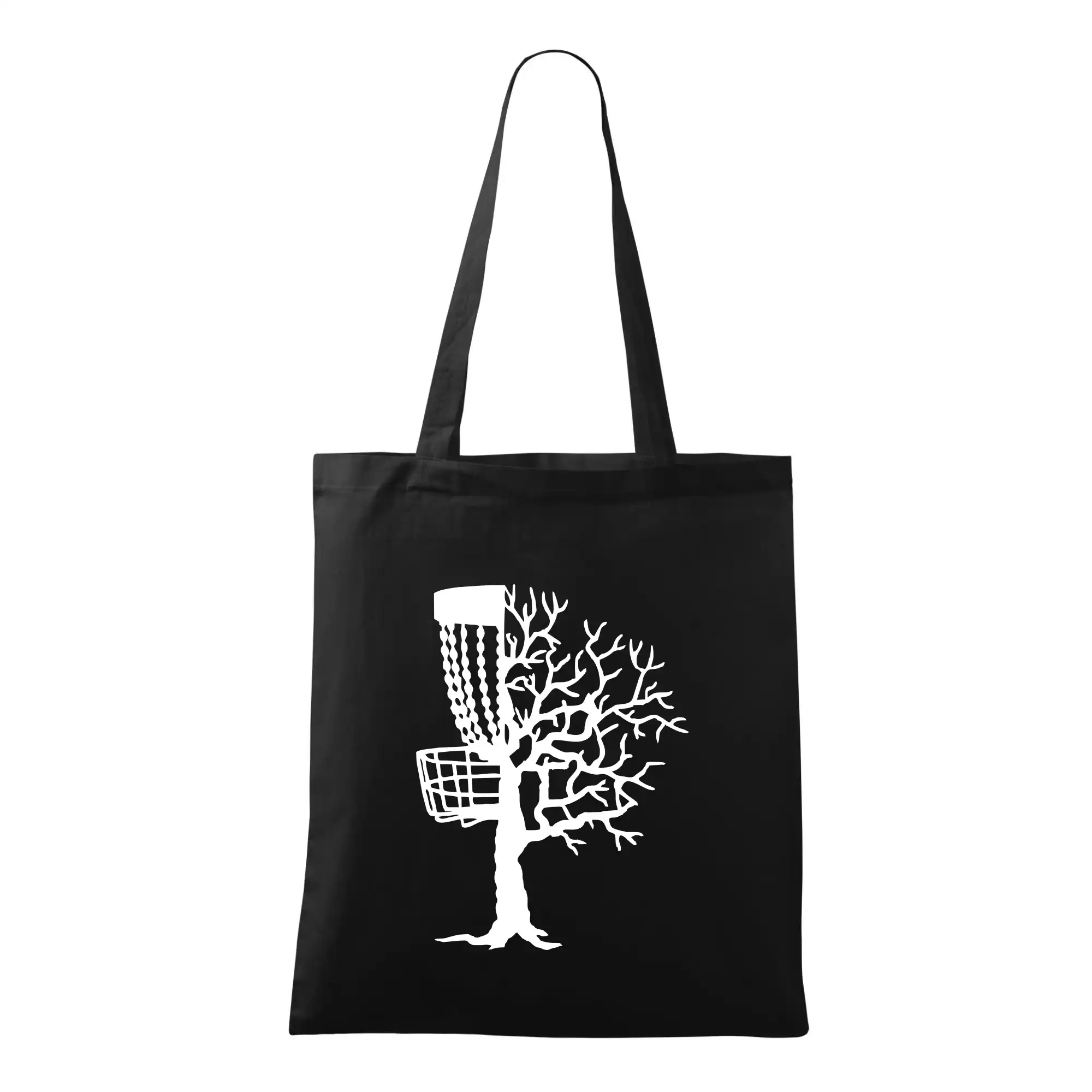 Disc golf pozor strom - Taška bavlnená