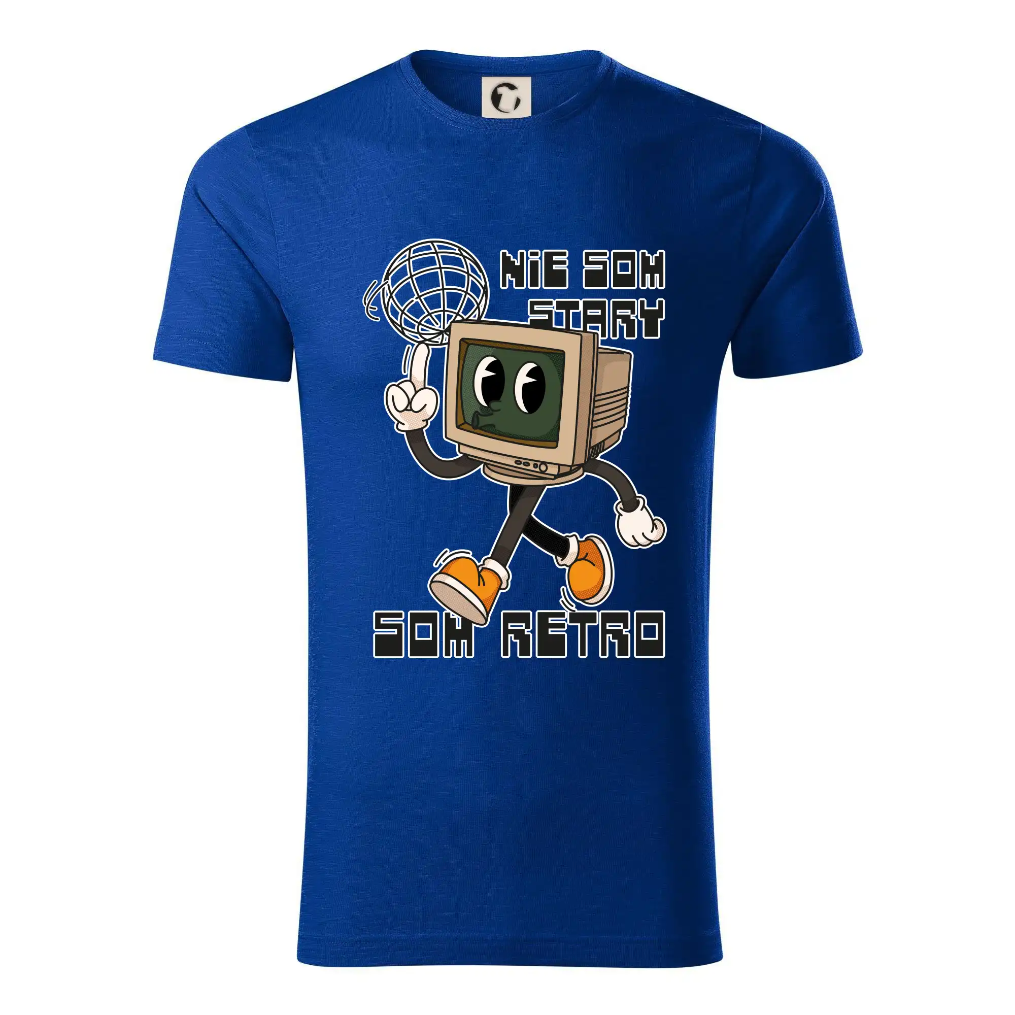 Grafické tričká - Mie som starý, som retro - Tričko z organickej bavlny