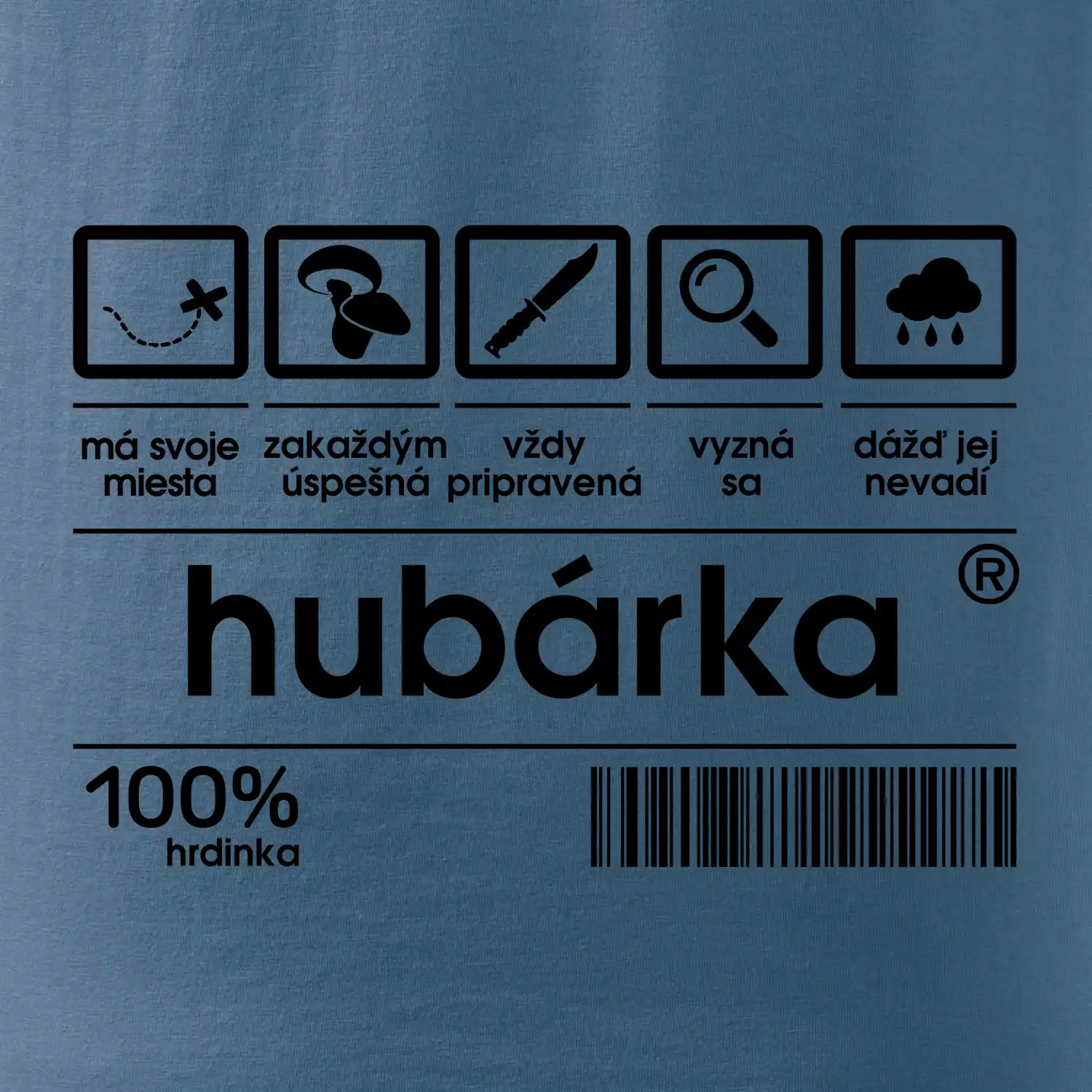 Čiarový kód Hubárka