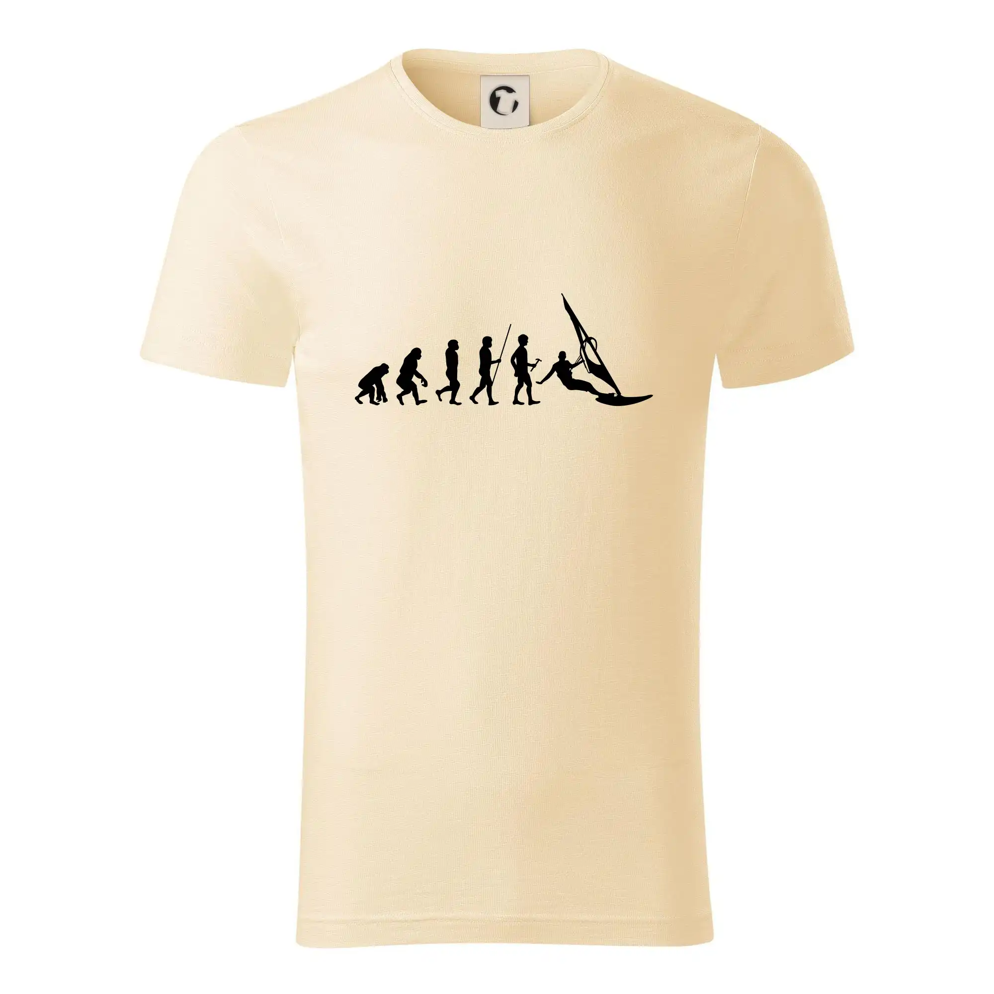 Surferske tričká - Evoluce Windsurfing - Tričko z organickej bavlny