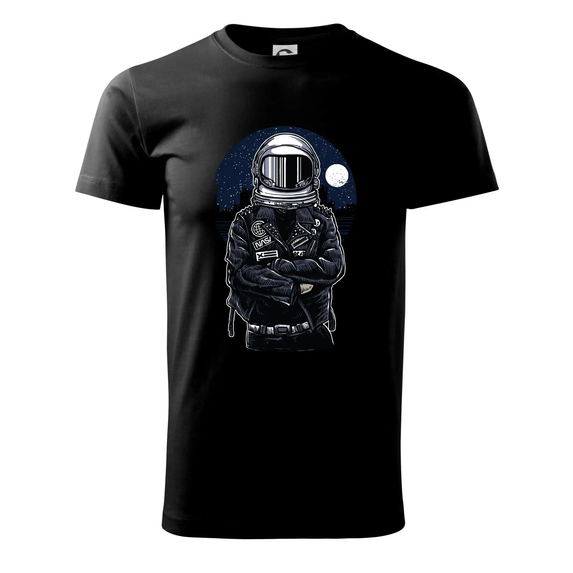 Grafické tričká - Astronaut Rebel - Klasické pánske tričko vyššej gramáže