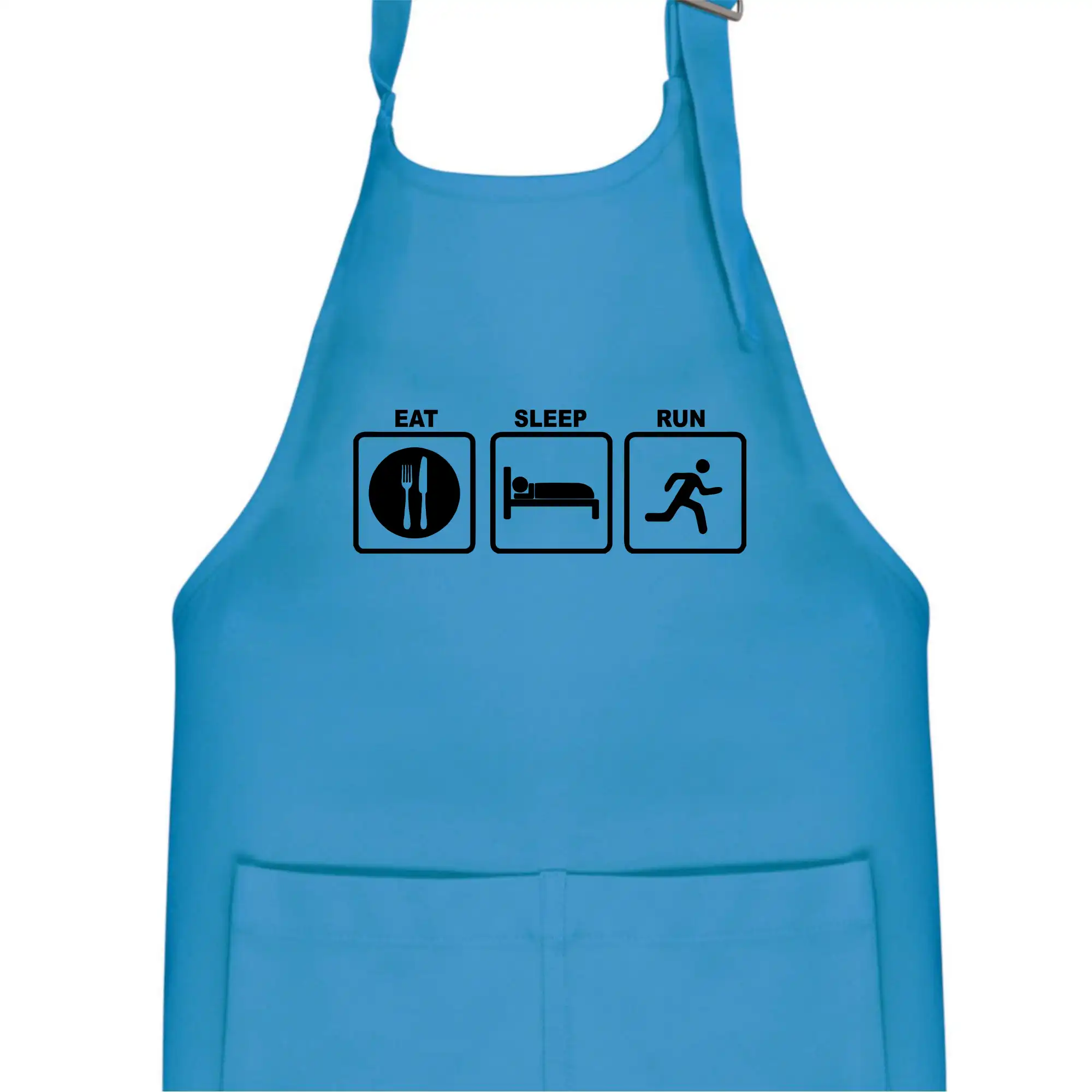 Eat sleep run čtverce