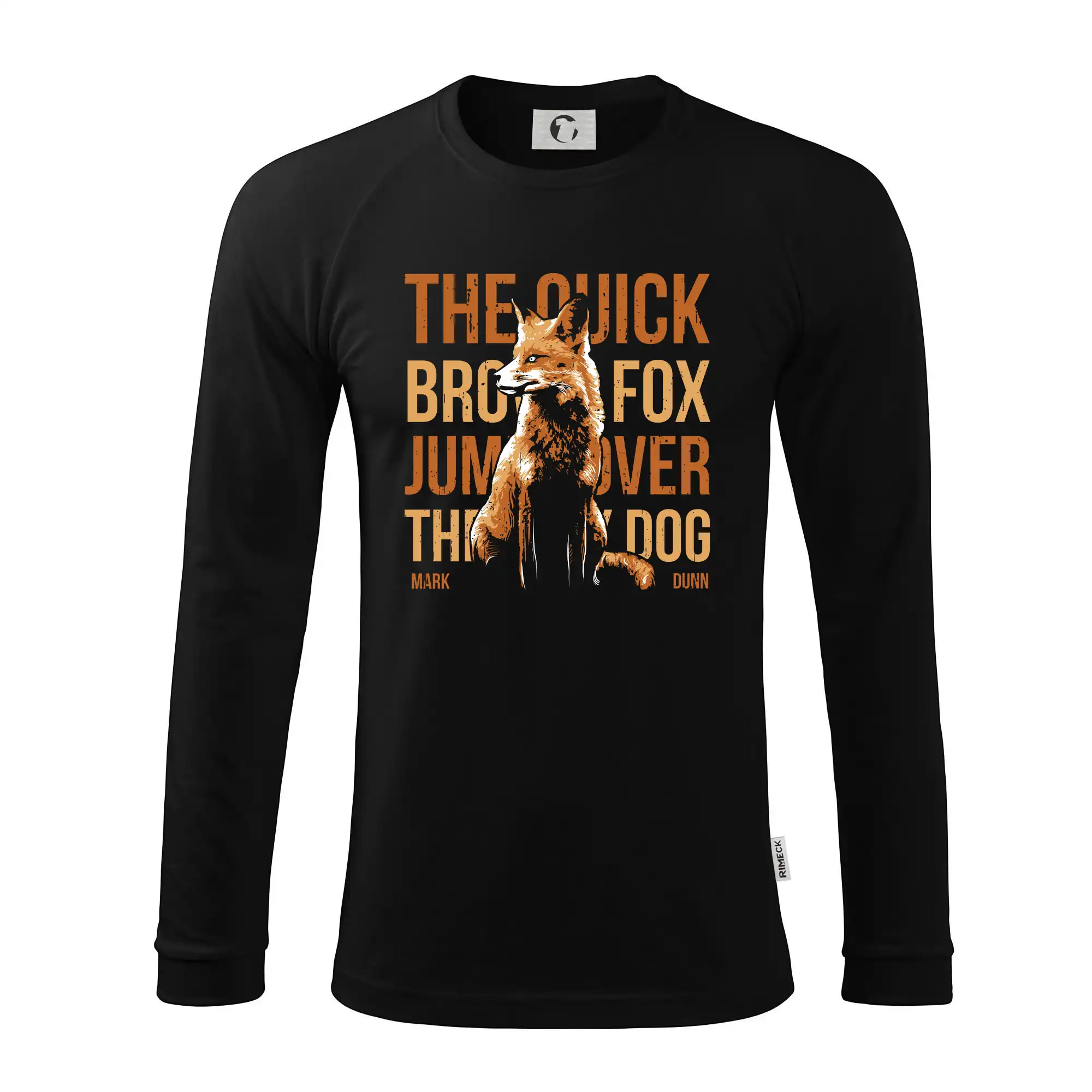 Tričká so zvieratami - Fox quick - Pánske tričko s dlhým rukávom LS130