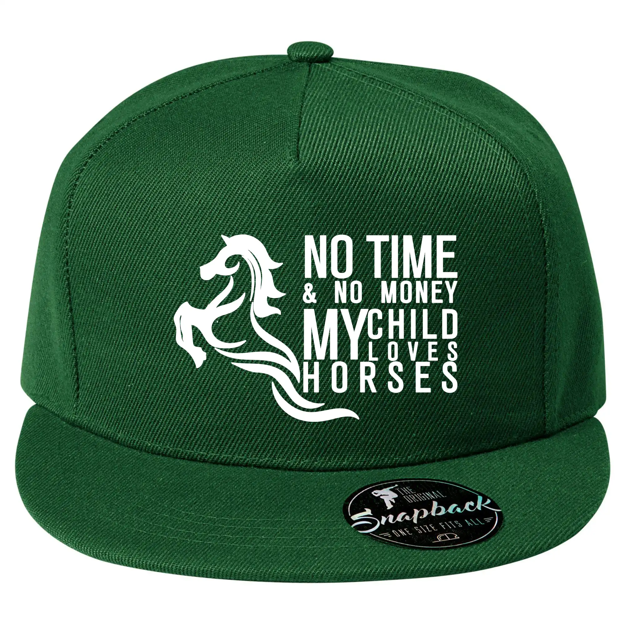 No time no money my child loves horses