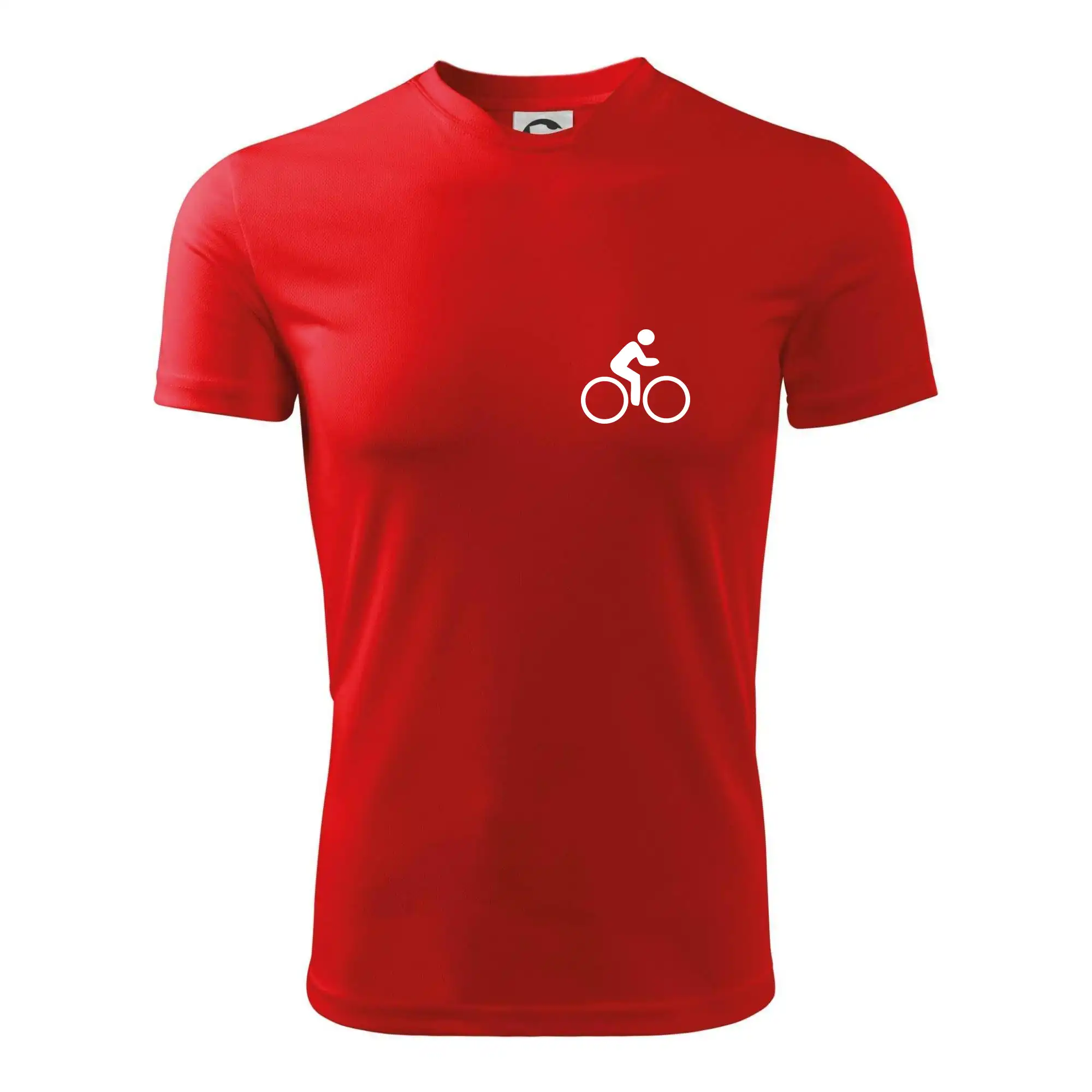 Tričko ako darček pre cyklistu - Cyklistika logo prsia - Pánske tričko Fantasy športové