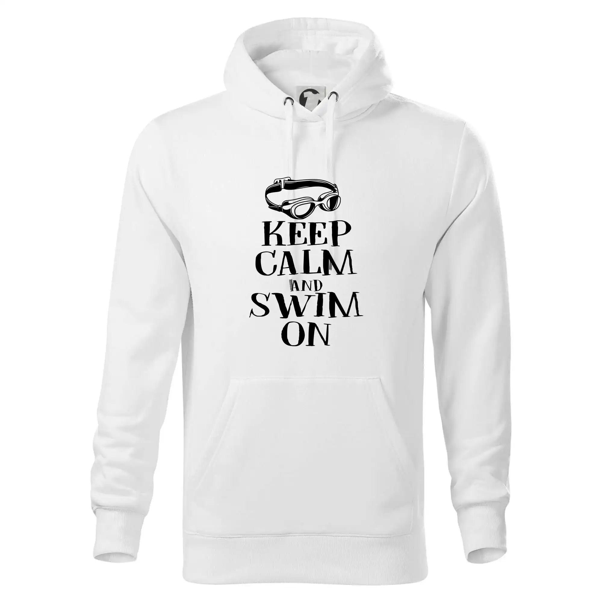 Keep calm and swim on